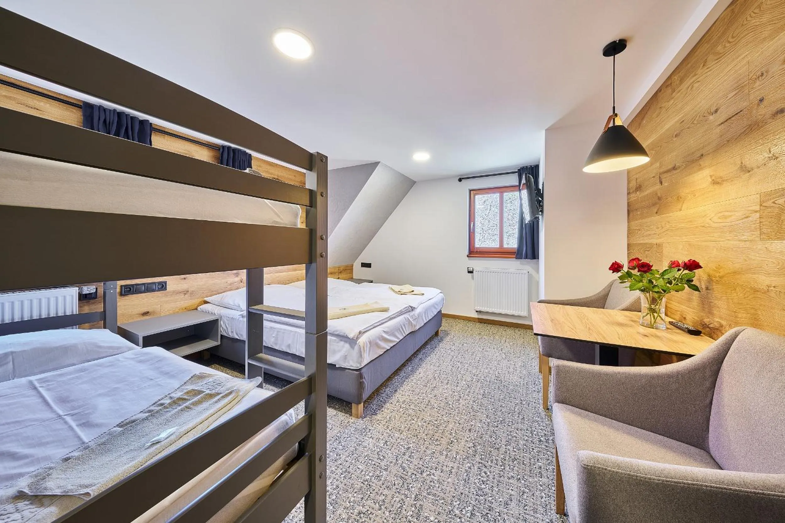 Bed in Hotel Bouda Jana