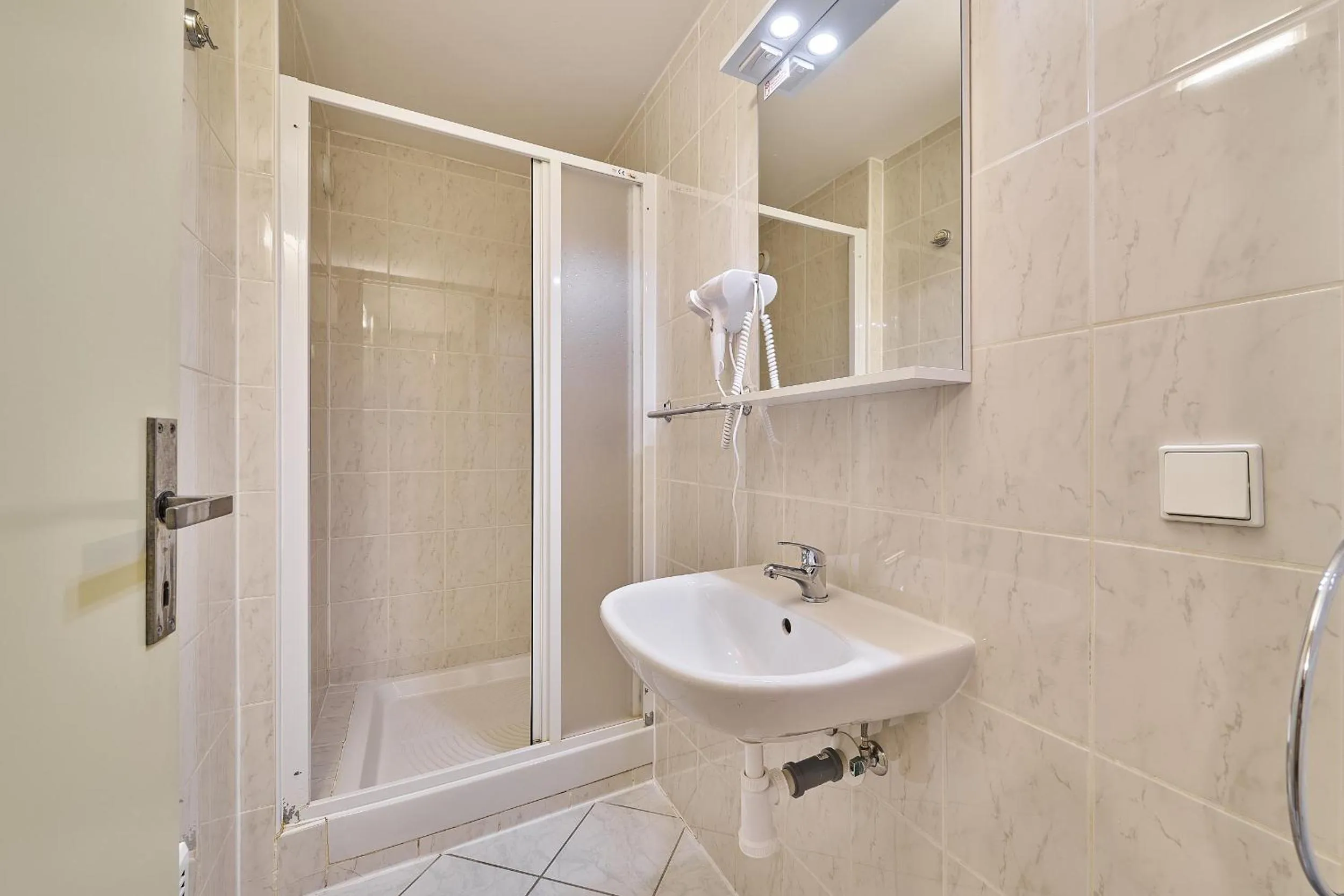 Shower in Hotel Bouda Jana