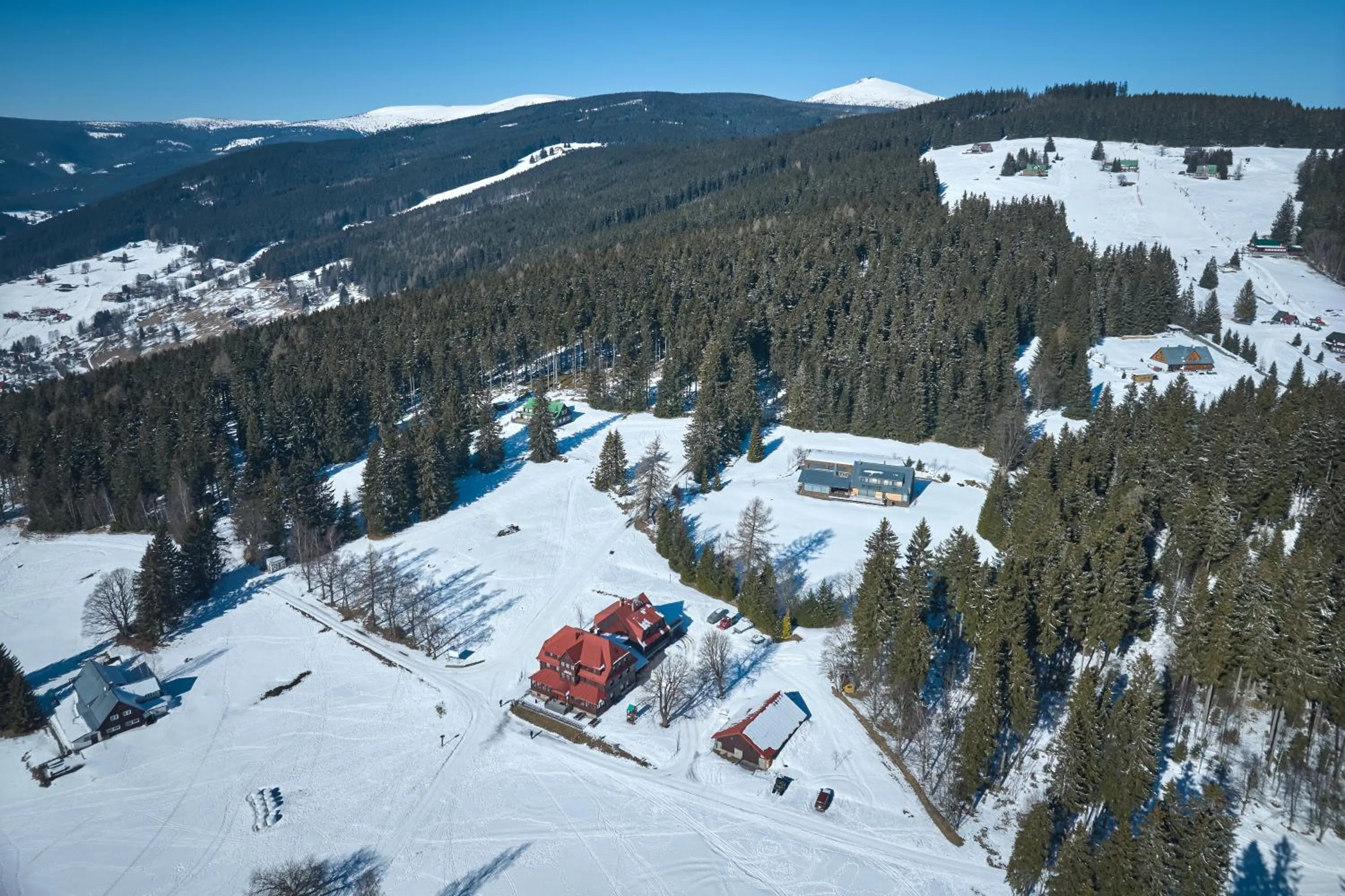 Property building in Hotel Bouda Jana