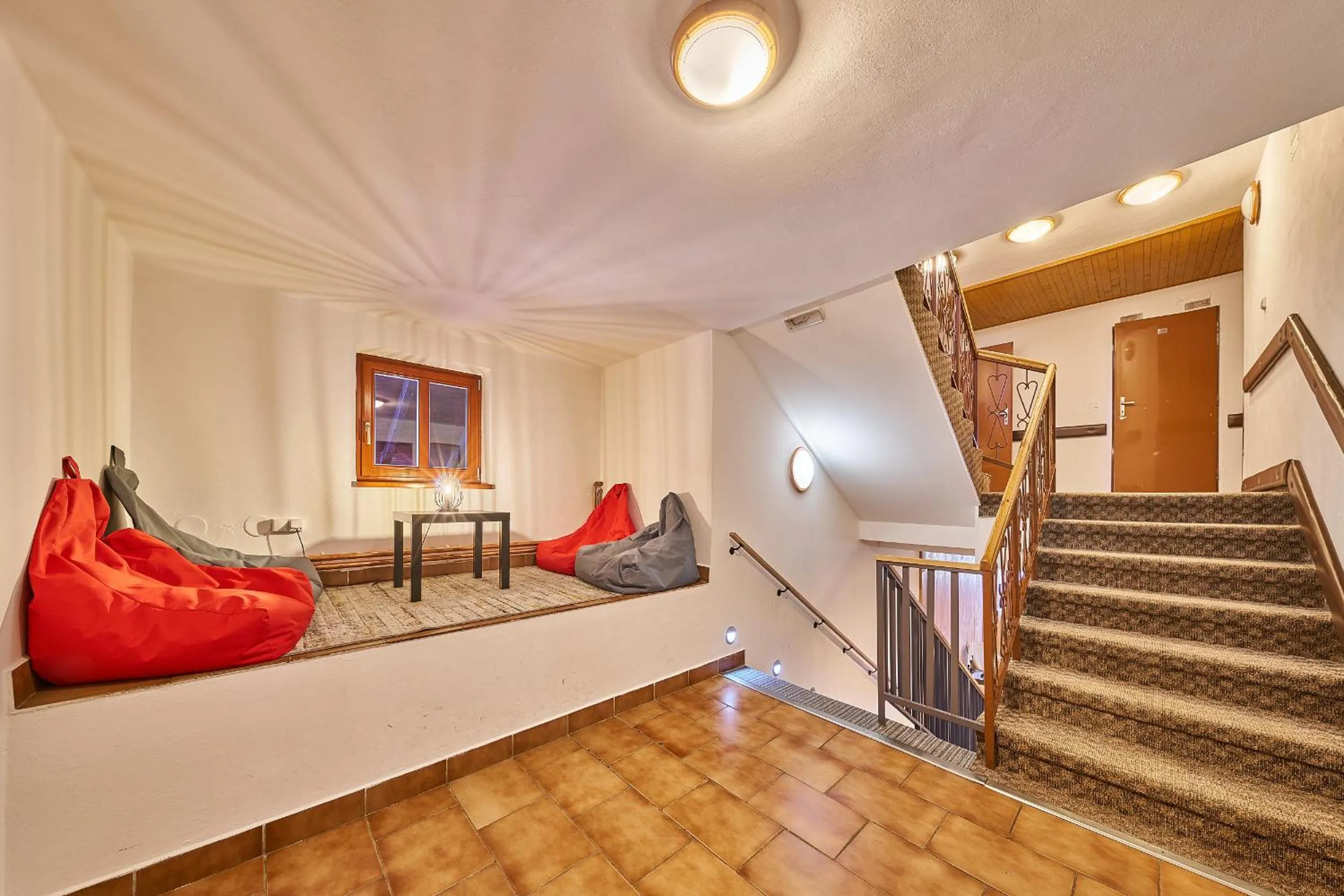 Seating area in Hotel Bouda Jana