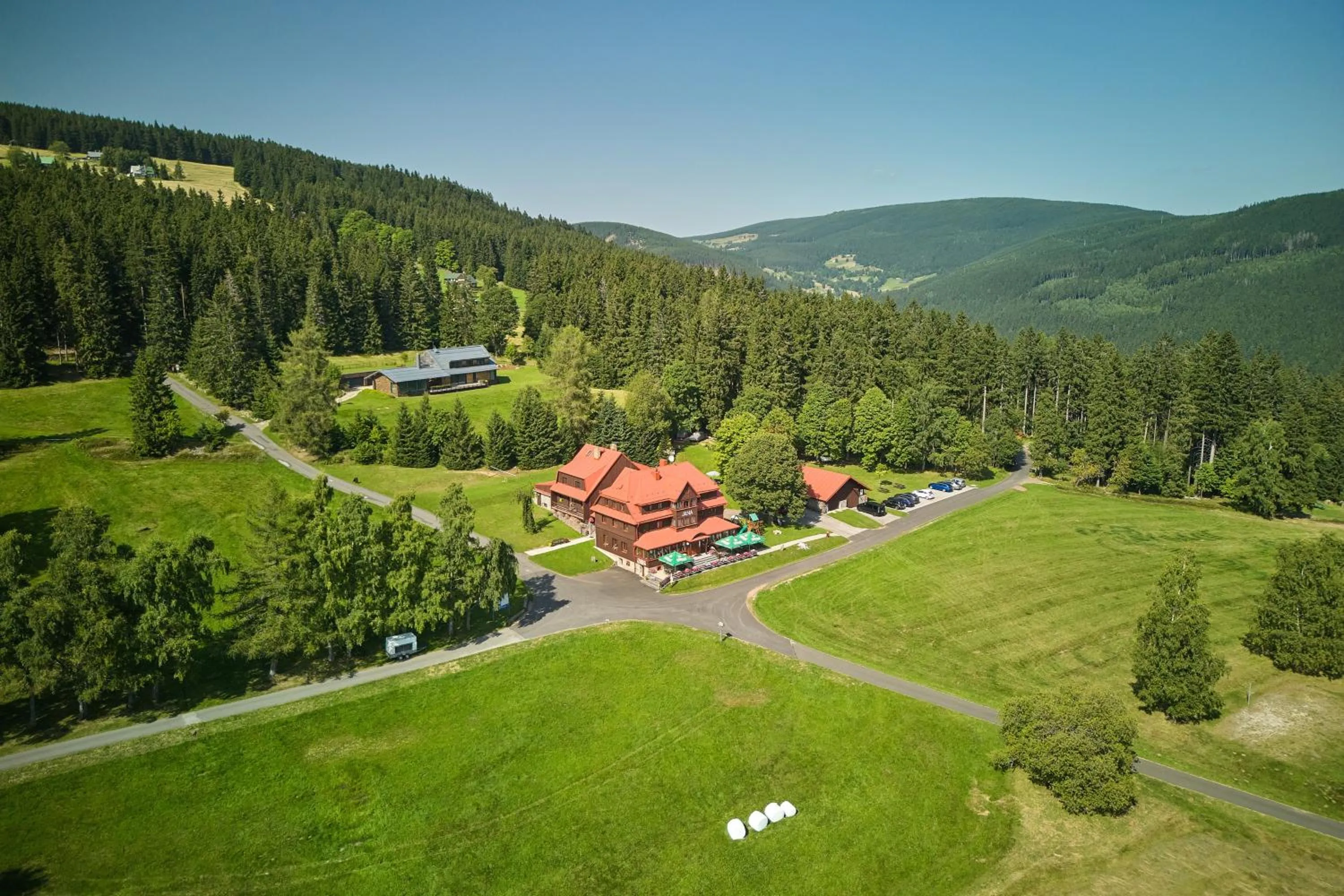 Property building in Hotel Bouda Jana