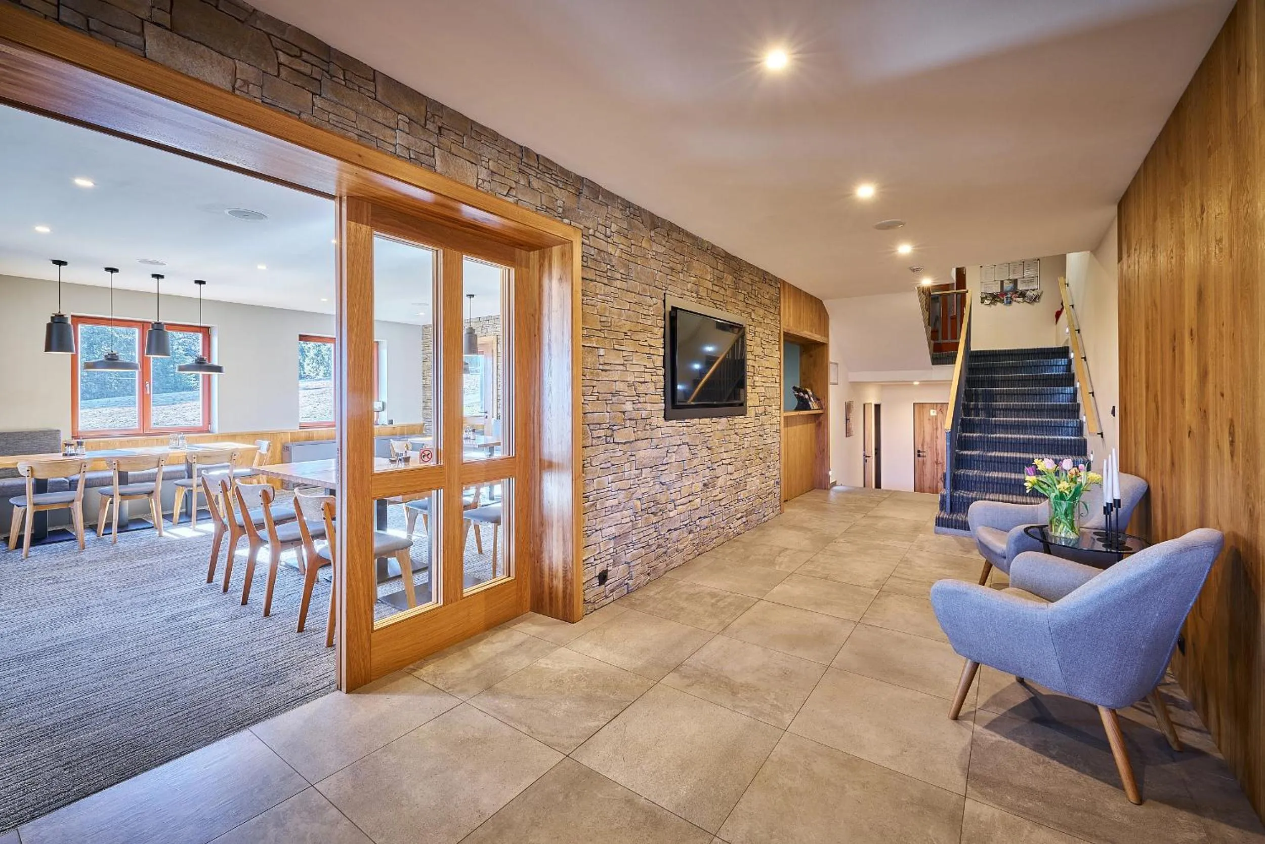 Lobby or reception in Hotel Bouda Jana