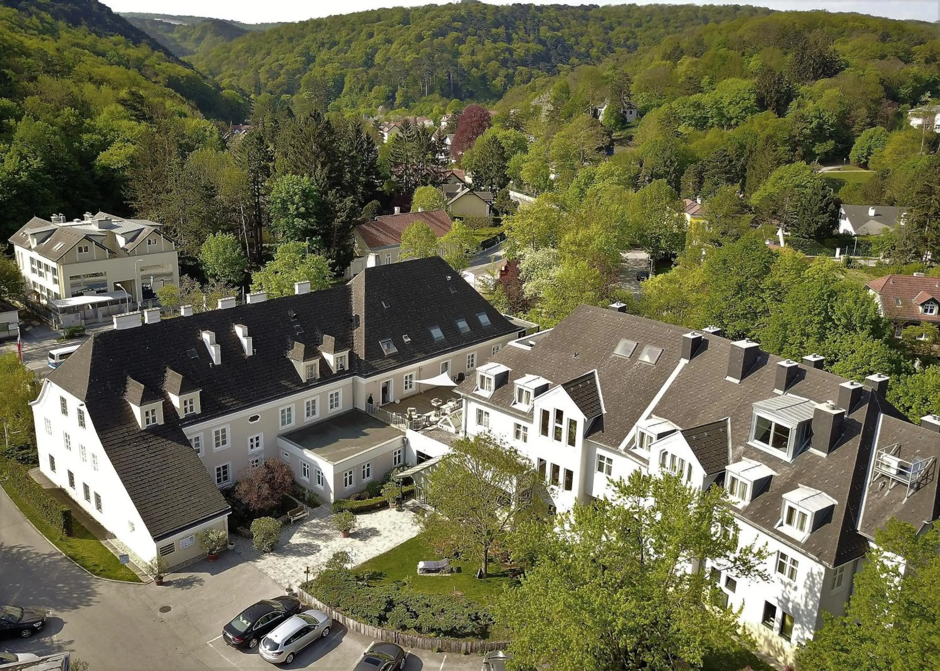 Bird's eye view in Hotel Restaurant Höldrichsmühle