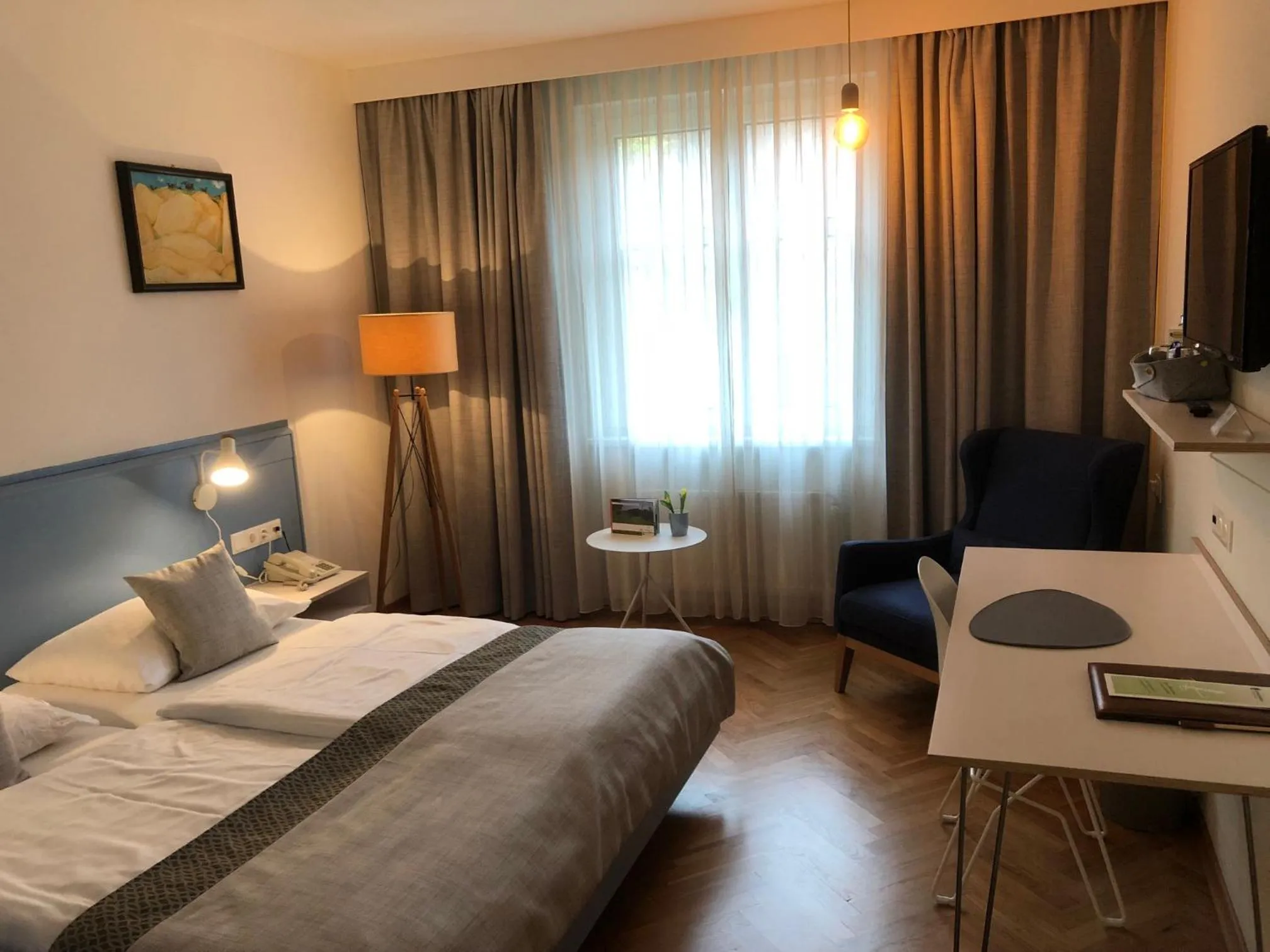 Photo of the whole room, Bed in Hotel Restaurant Höldrichsmühle