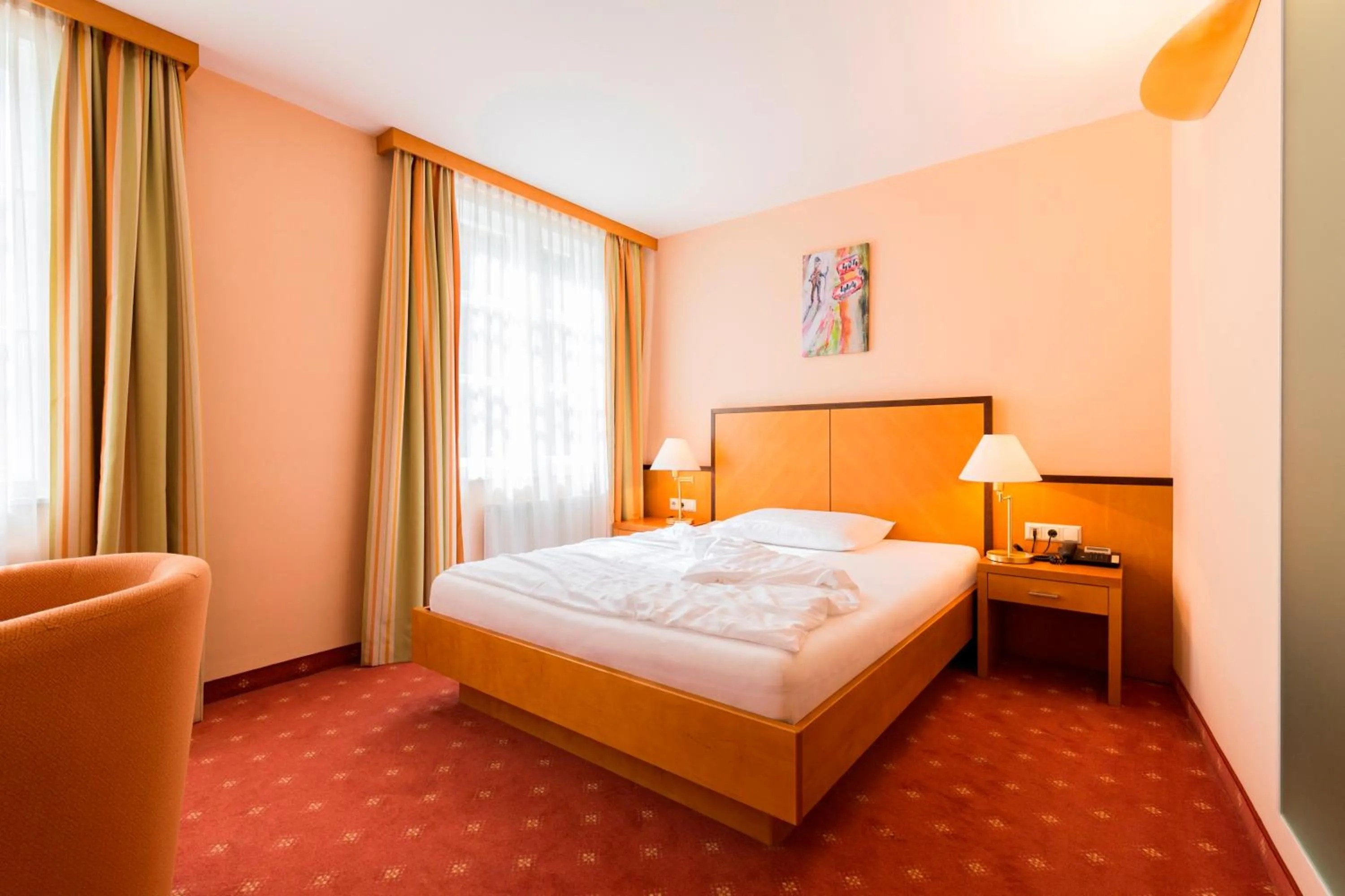 Photo of the whole room, Bed in Hotel Restaurant Höldrichsmühle