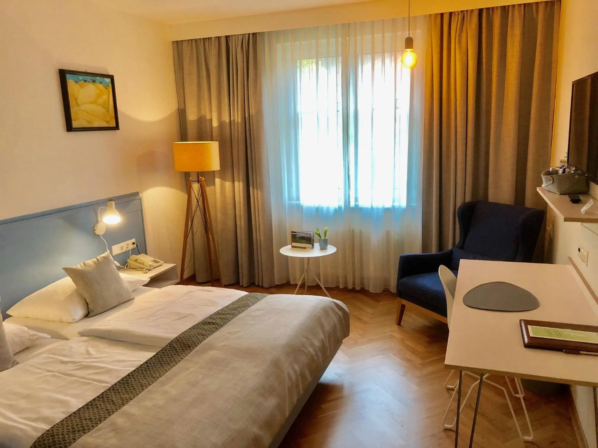 Photo of the whole room, Bed in Hotel Restaurant Höldrichsmühle