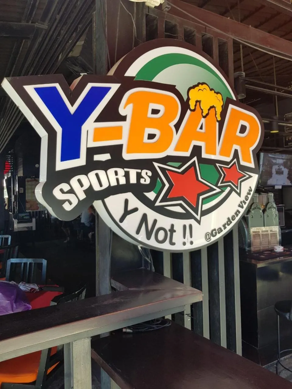 Property logo or sign in New Garden View Resort