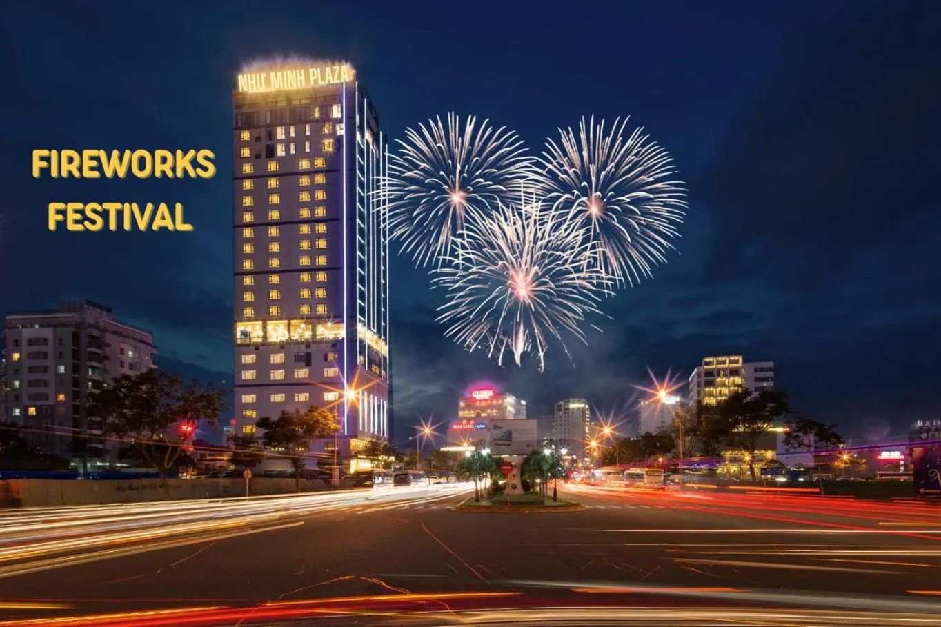 Property building in Nhu Minh Plaza Danang Hotel