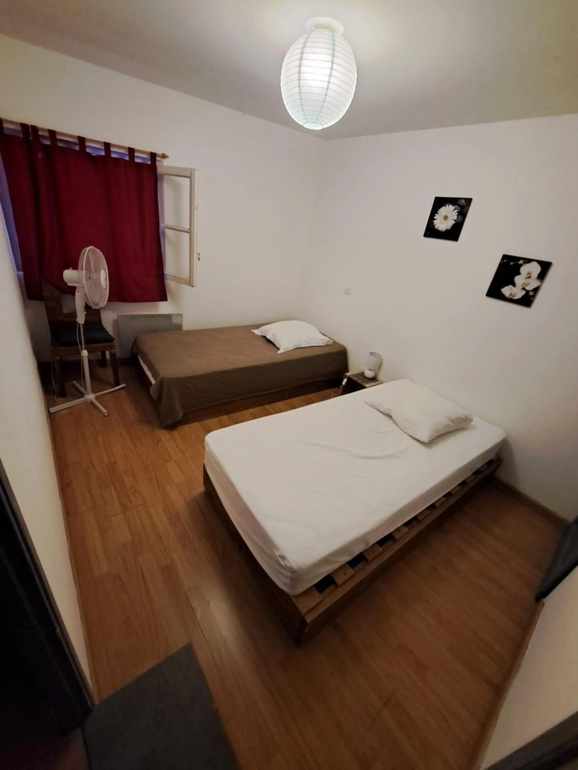 Bedroom, Bed in Appart-Hôtel Résidence Maloc