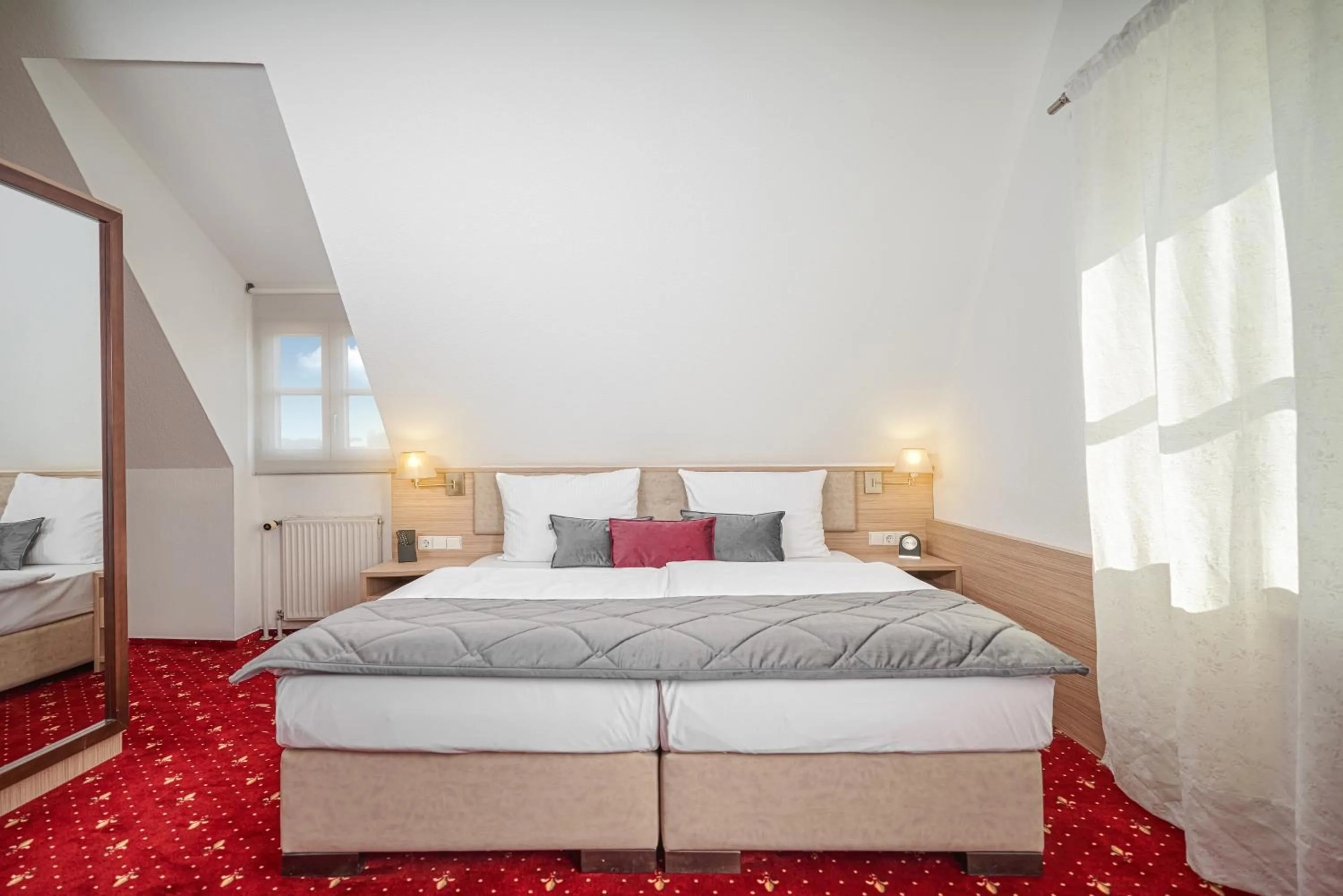 Bedroom, Bed in Apart Business Hotel