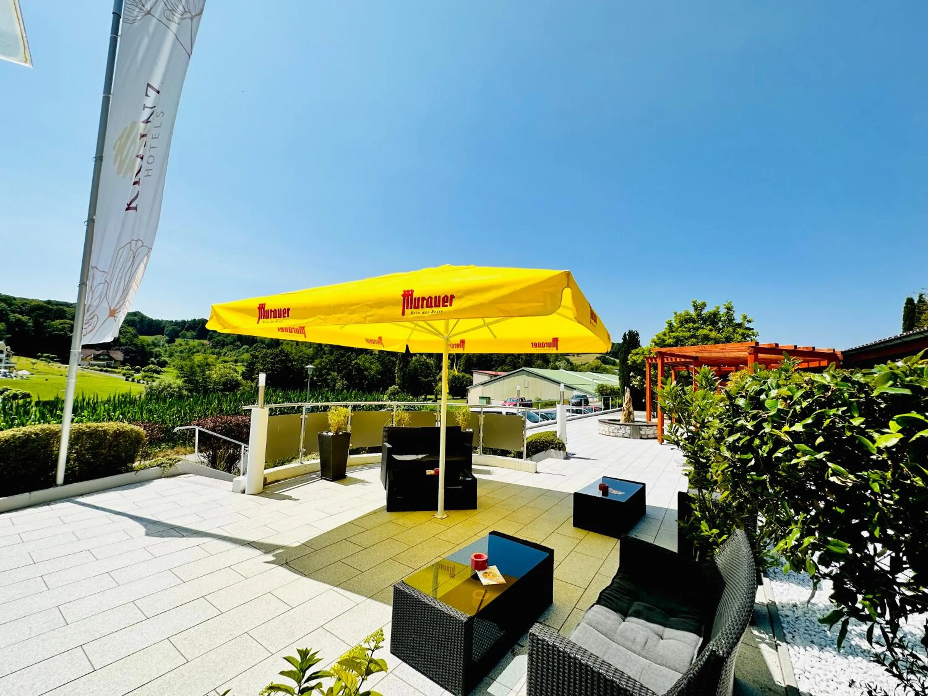 Balcony/Terrace in Familien Hotel Krainz