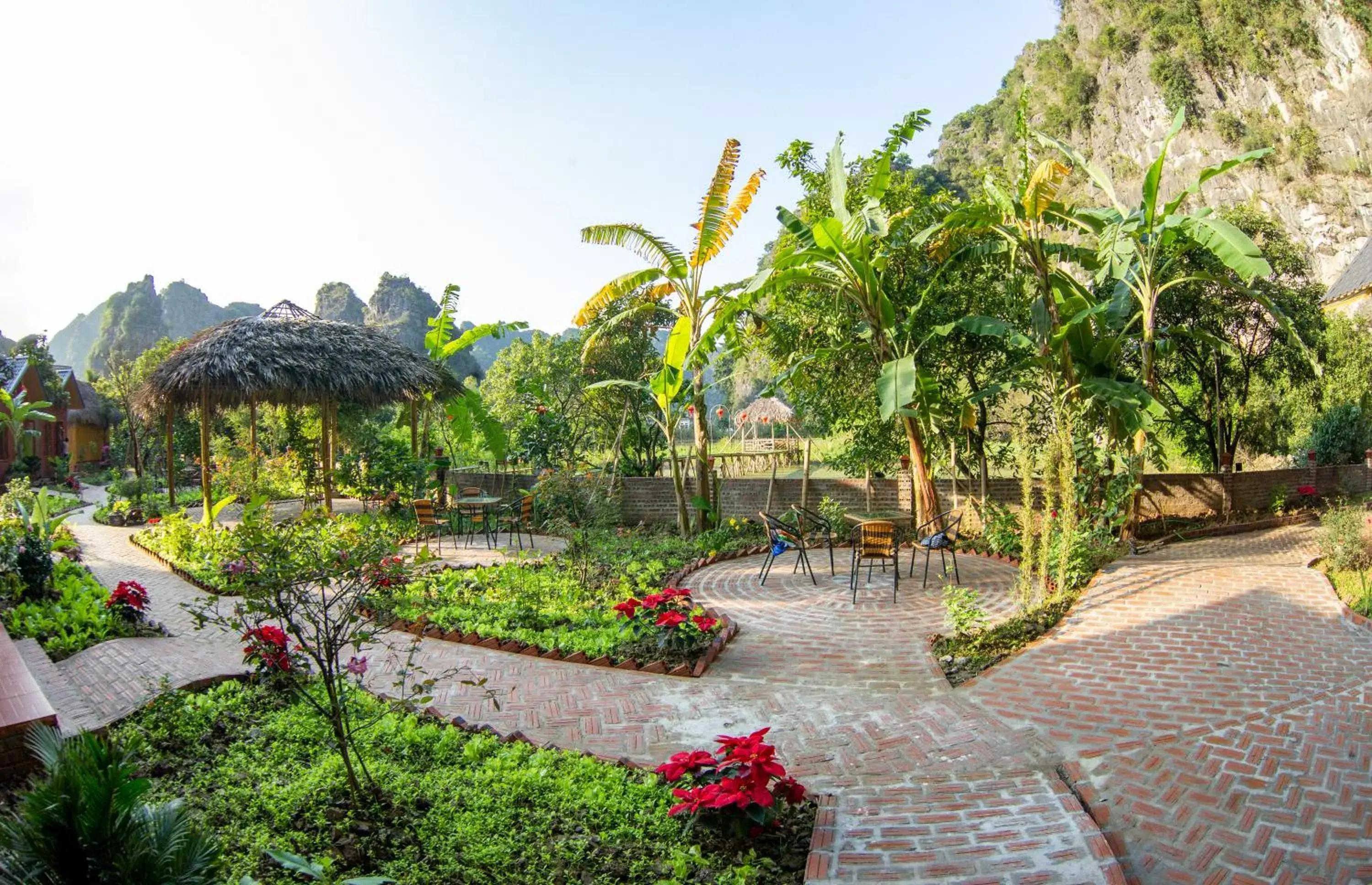 Deluxe Bungalow with Garden View in Trang An River View Homestay Deluxe Bungalow with Garden View in Trang An River View Homestay