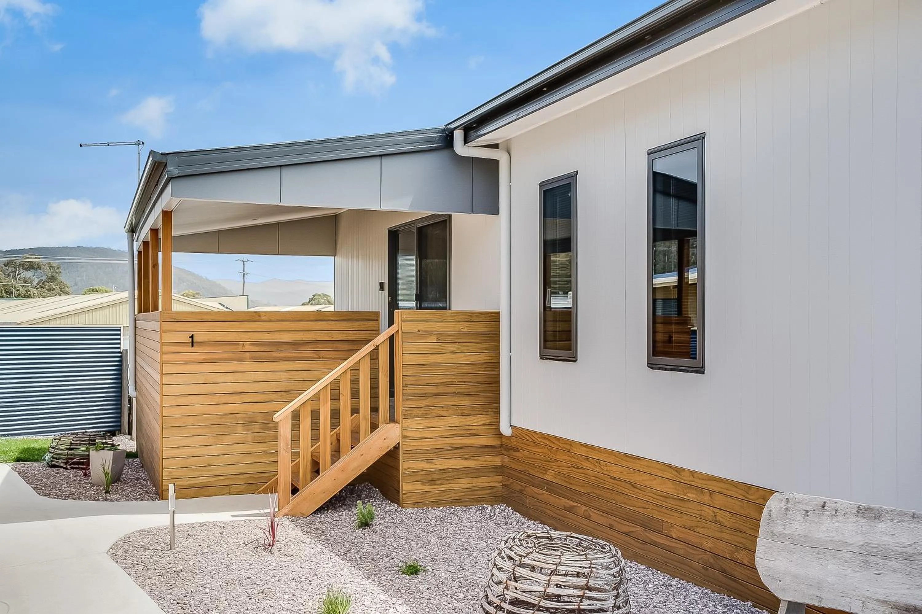 Property building in Apartments on Fraser Bicheno