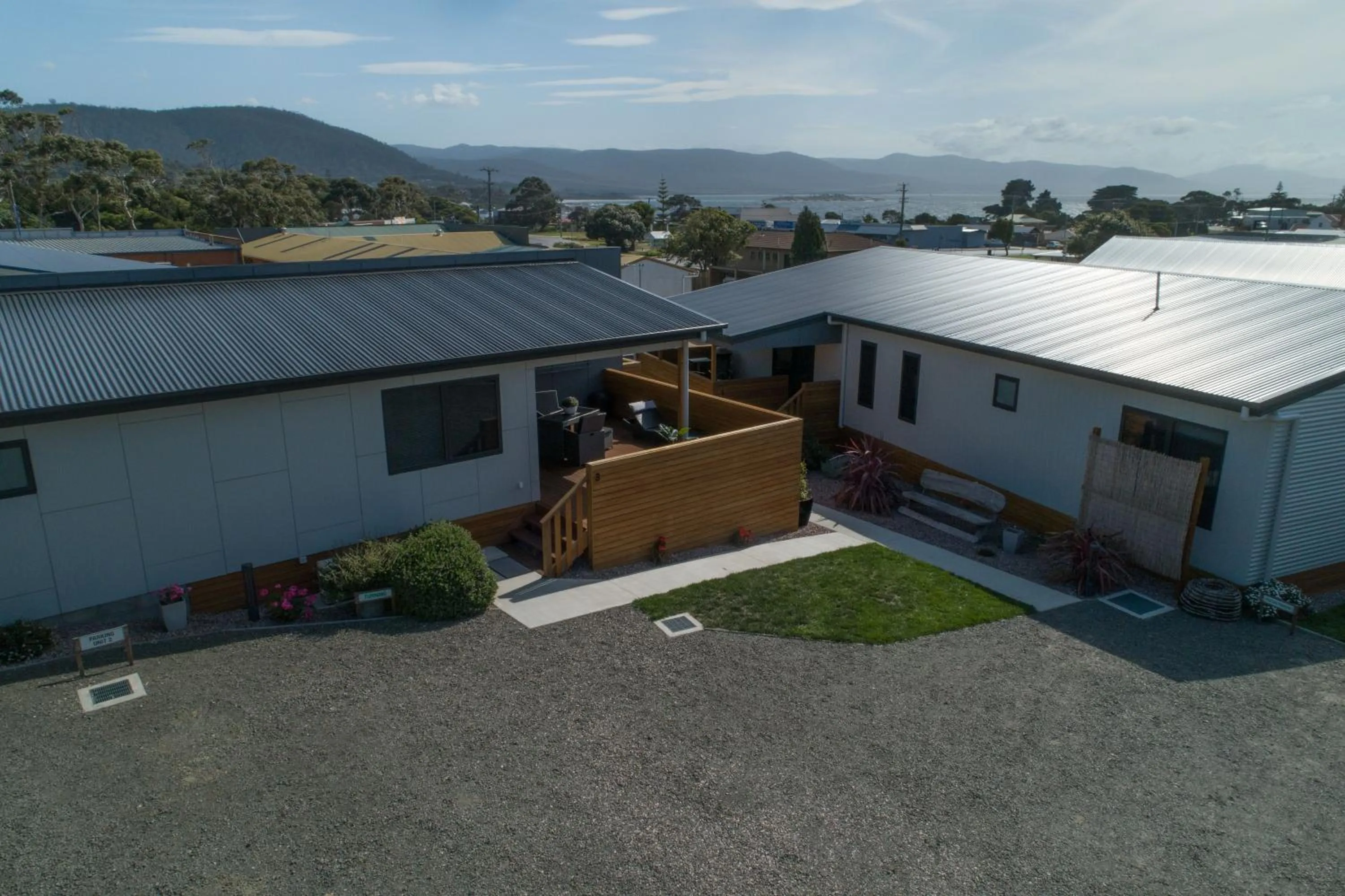 Bird's eye view in Apartments on Fraser Bicheno