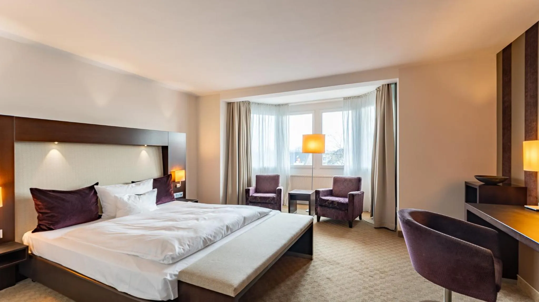 Bedroom, Bed in Wellings Parkhotel