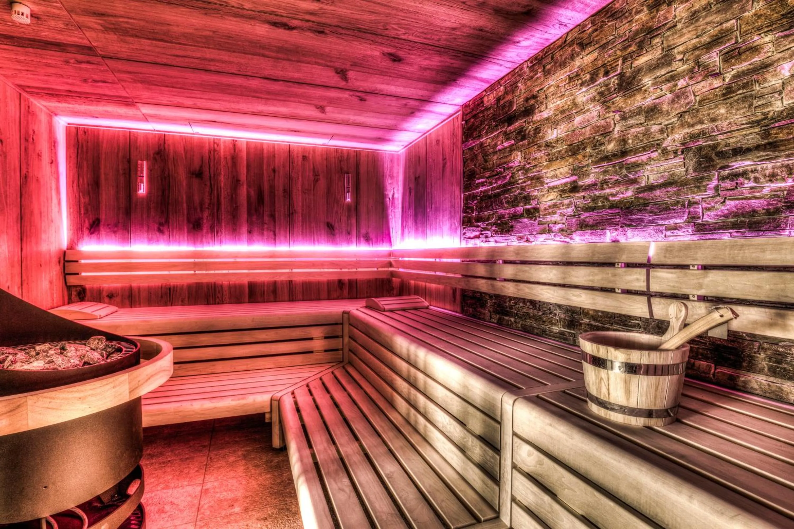 Sauna in Wellings Parkhotel