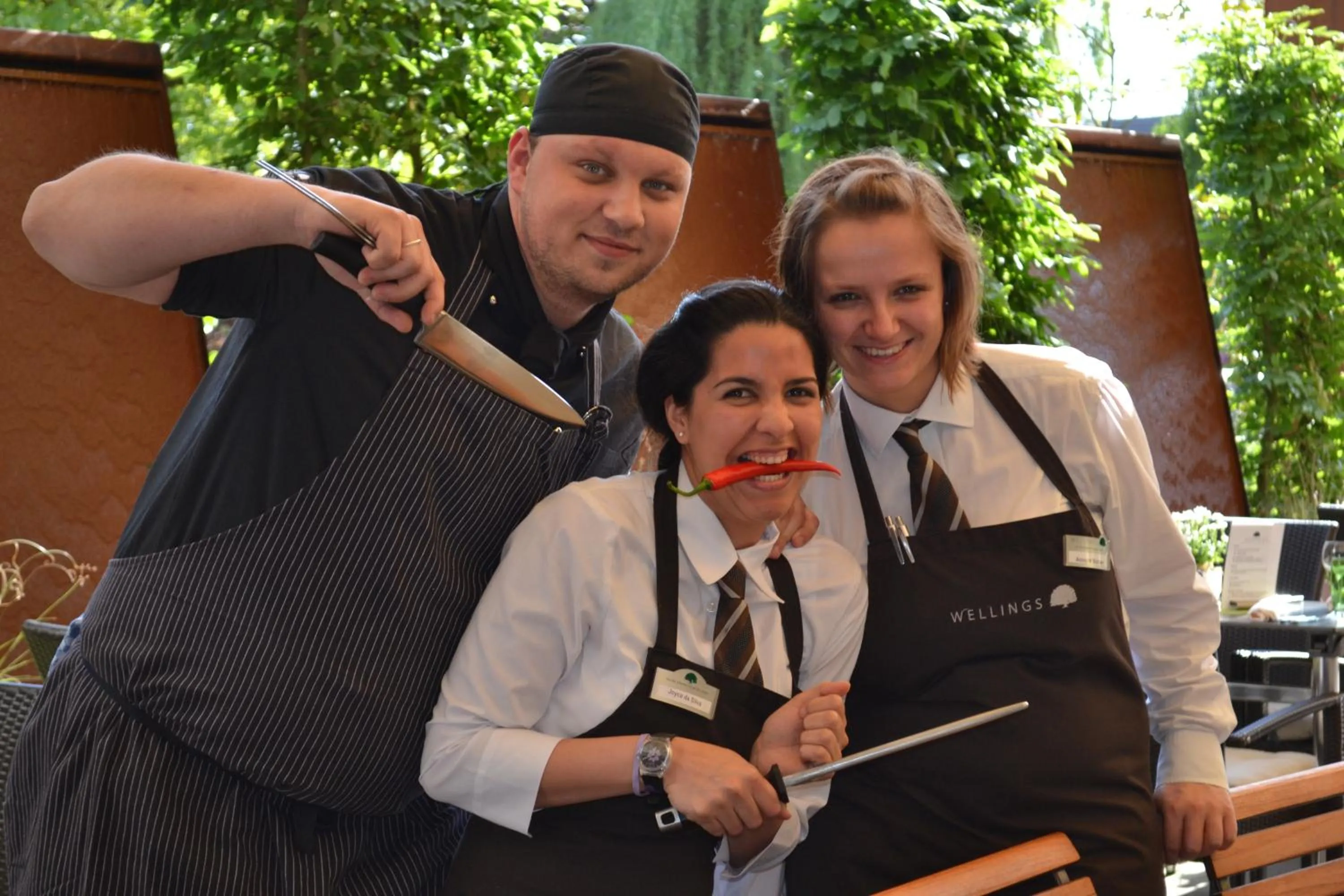 People in Wellings Parkhotel