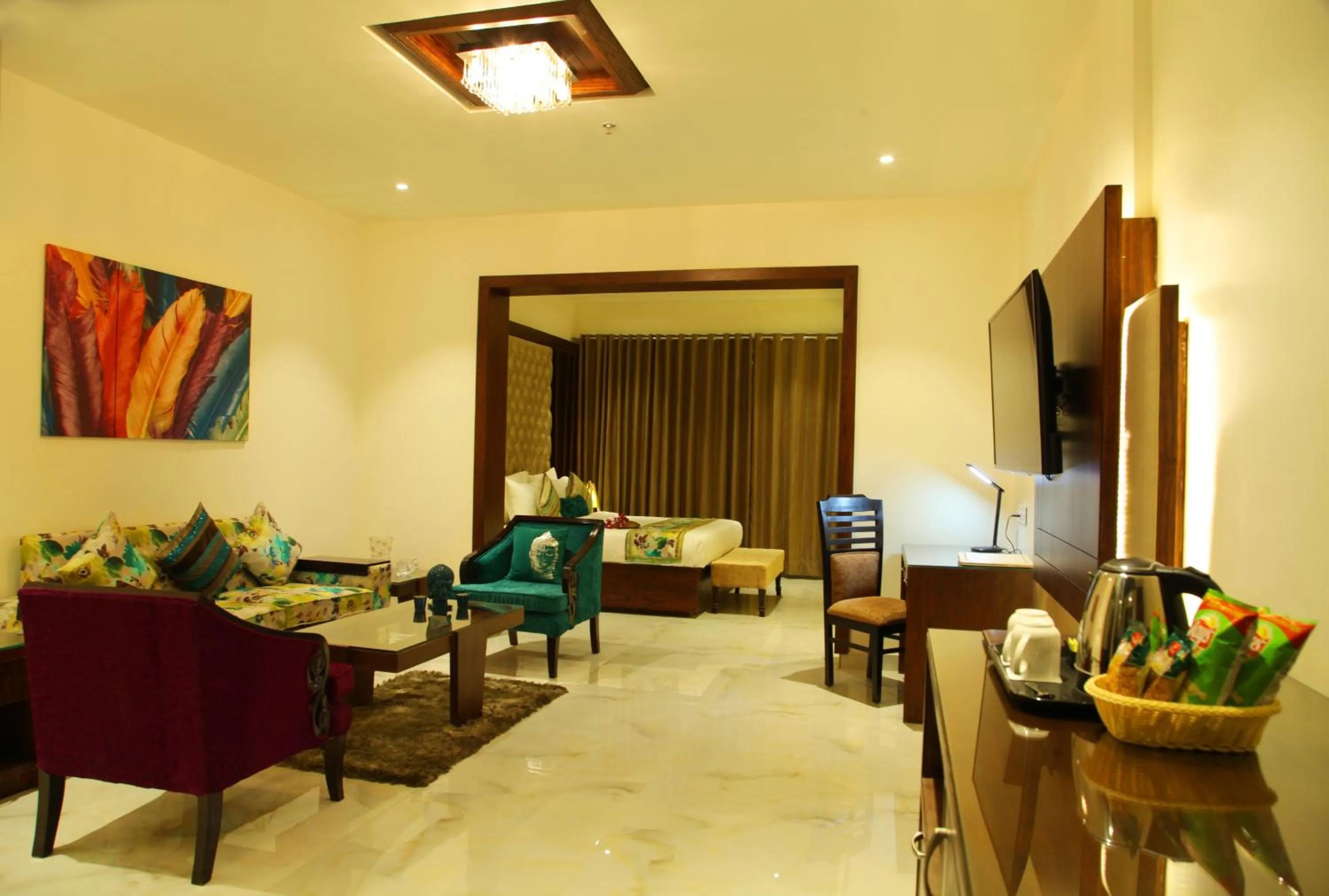 Living room in Hotel WJ Grand