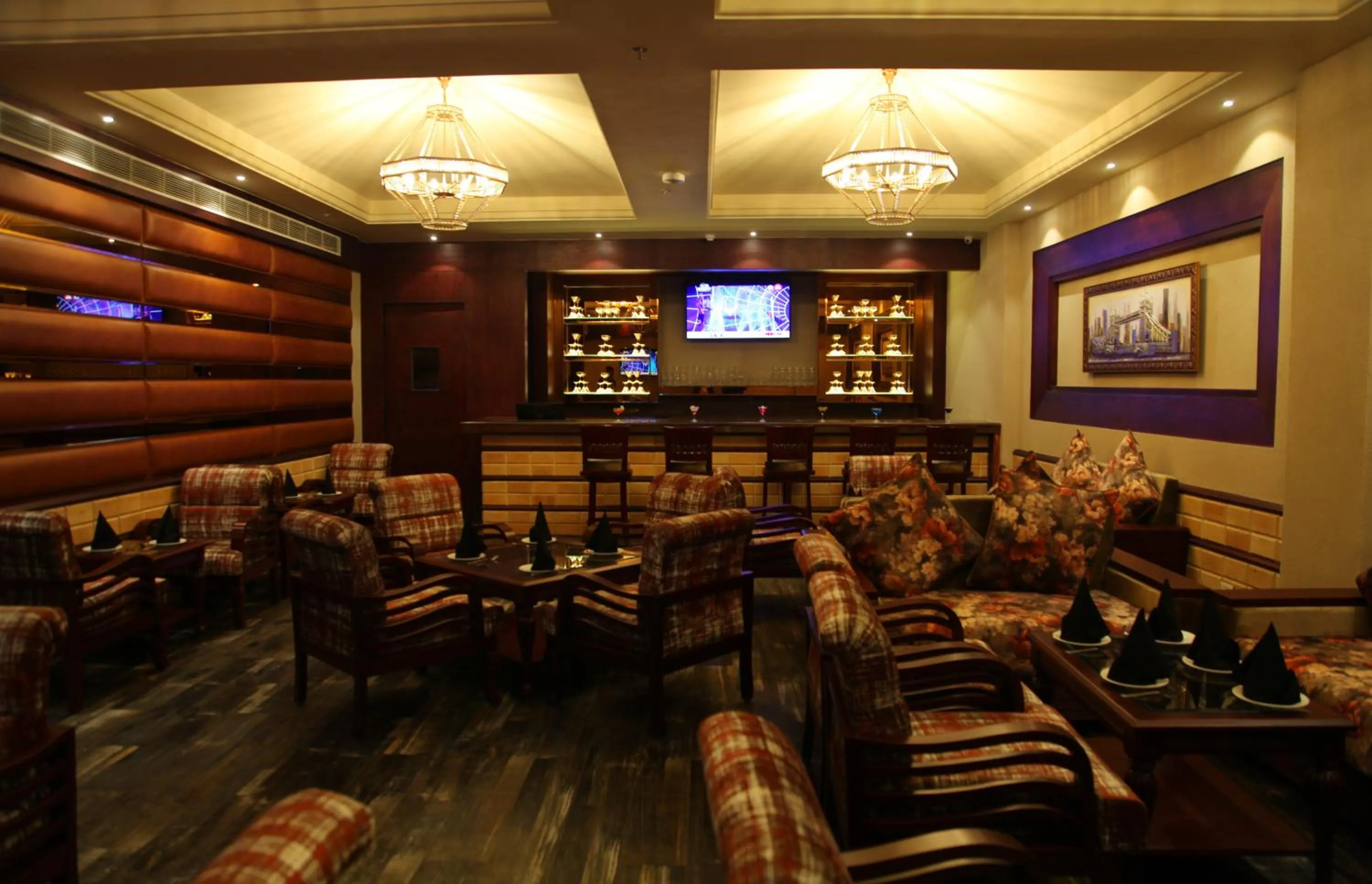 Seating area in Hotel WJ Grand