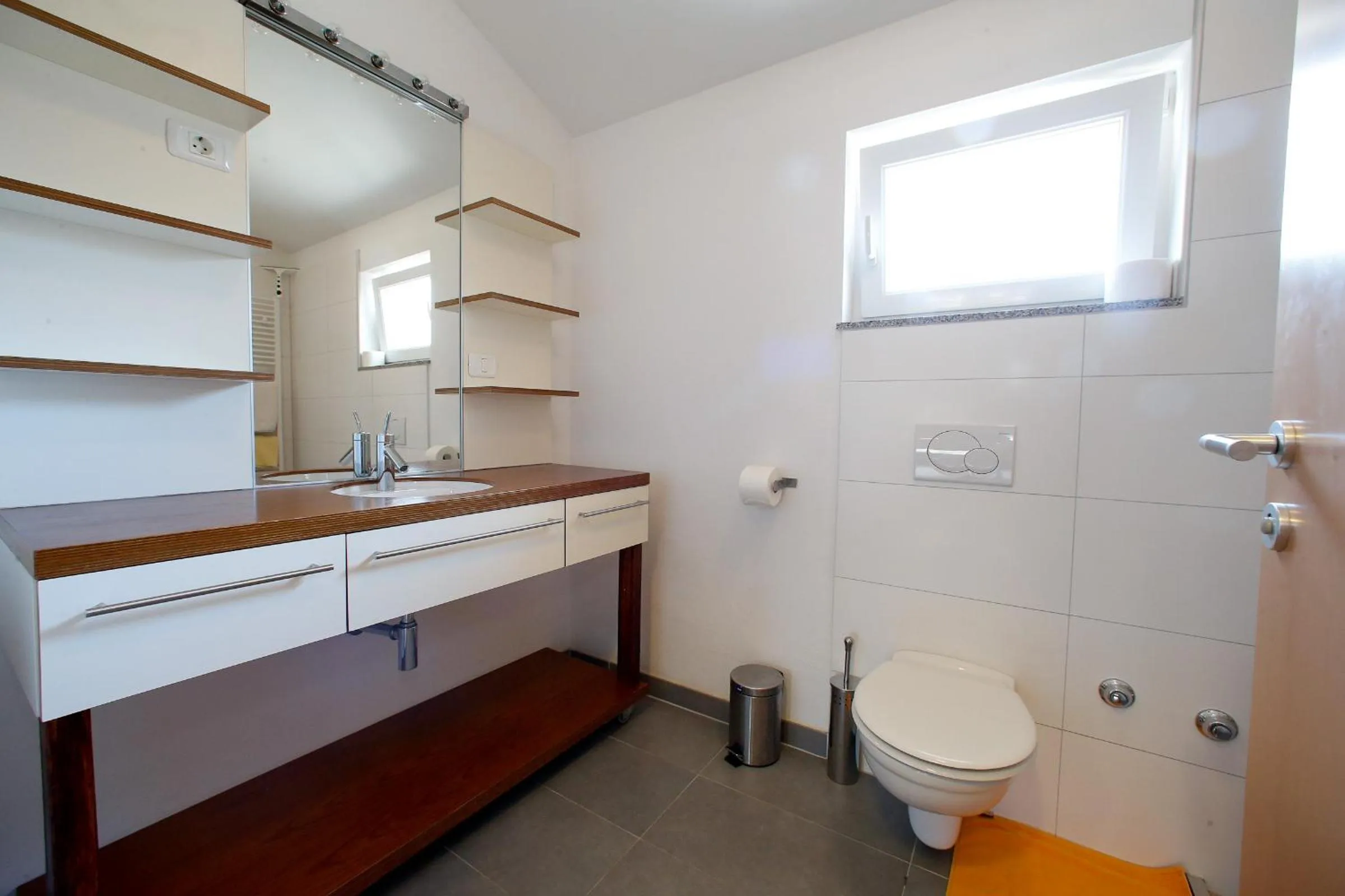 Bathroom in BC Better Choice Apartments with Central Heating