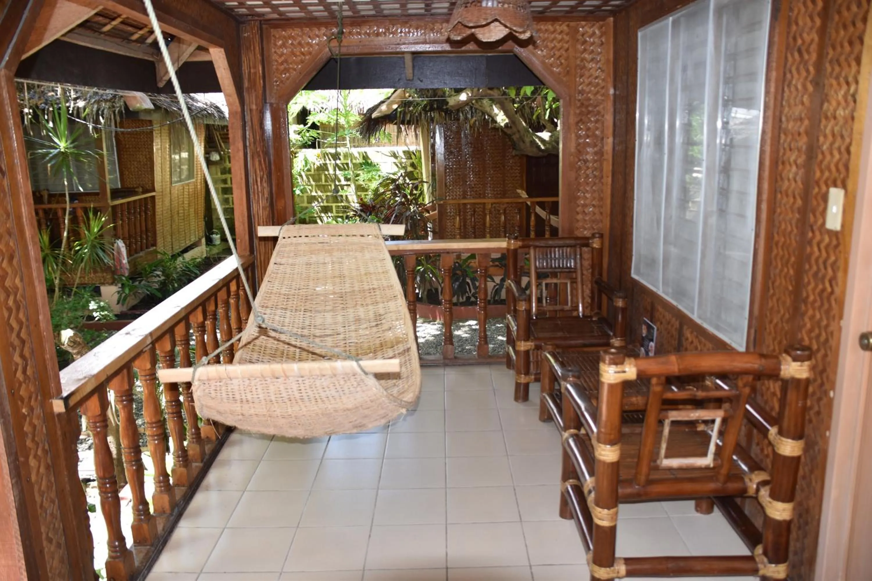 Patio in Roy's Rendezvous Boracay