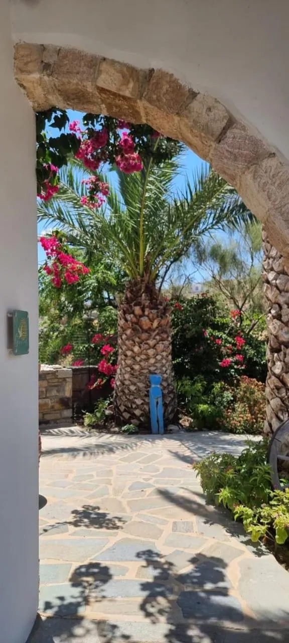 Patio in Naxos Filoxenia Hotel