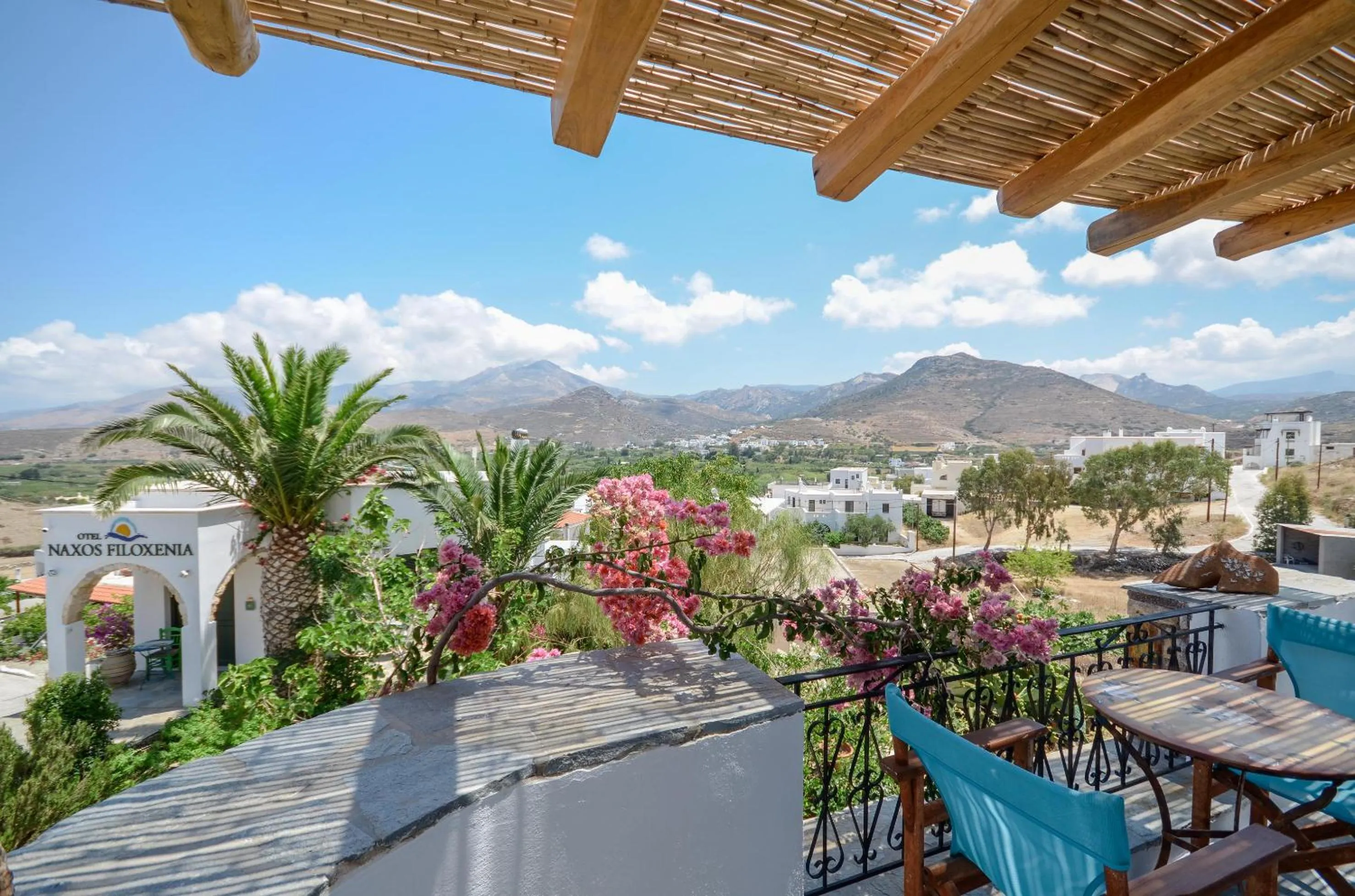Balcony/Terrace in Naxos Filoxenia Hotel