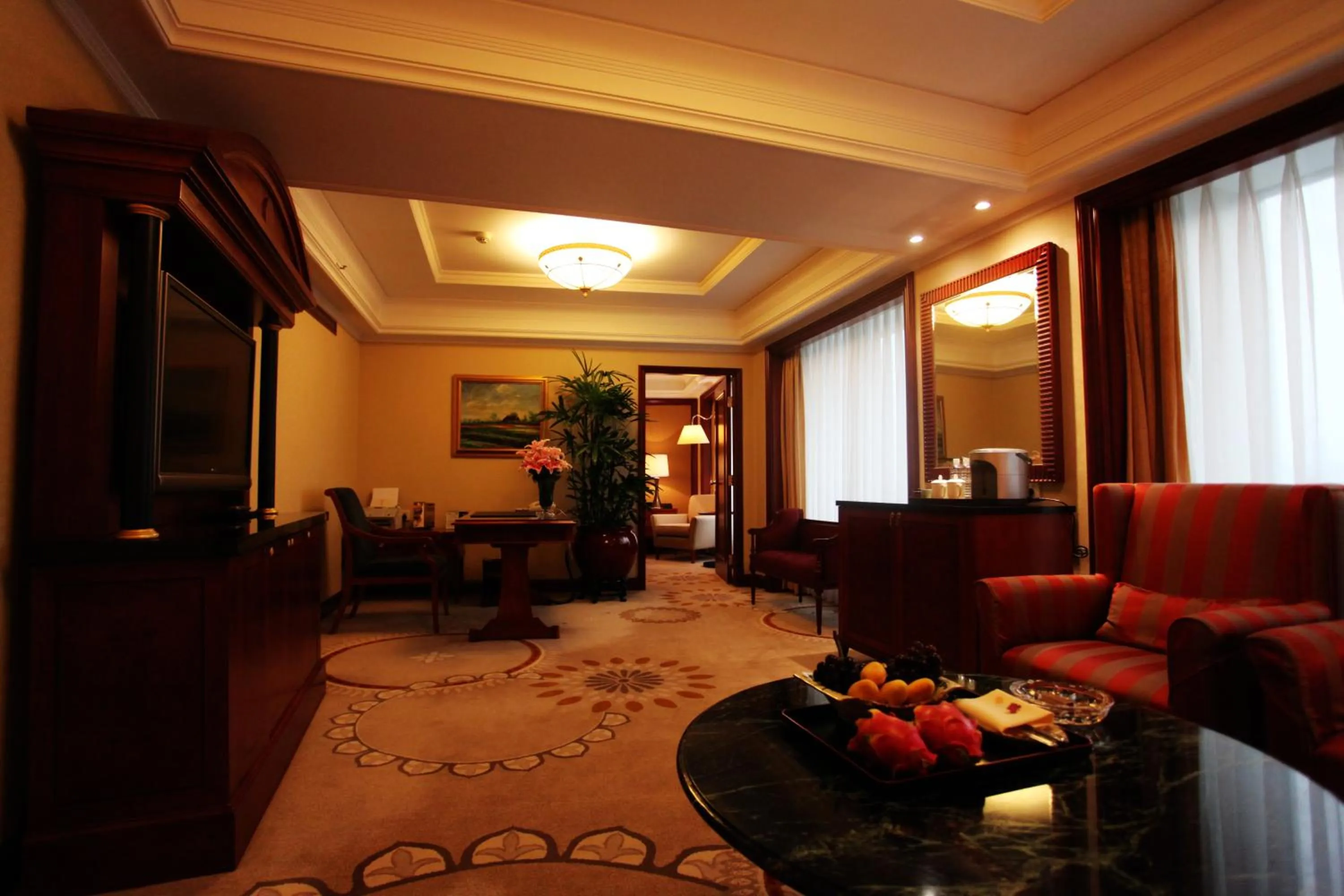 Decorative detail in Lakeview Xuanwu Hotel