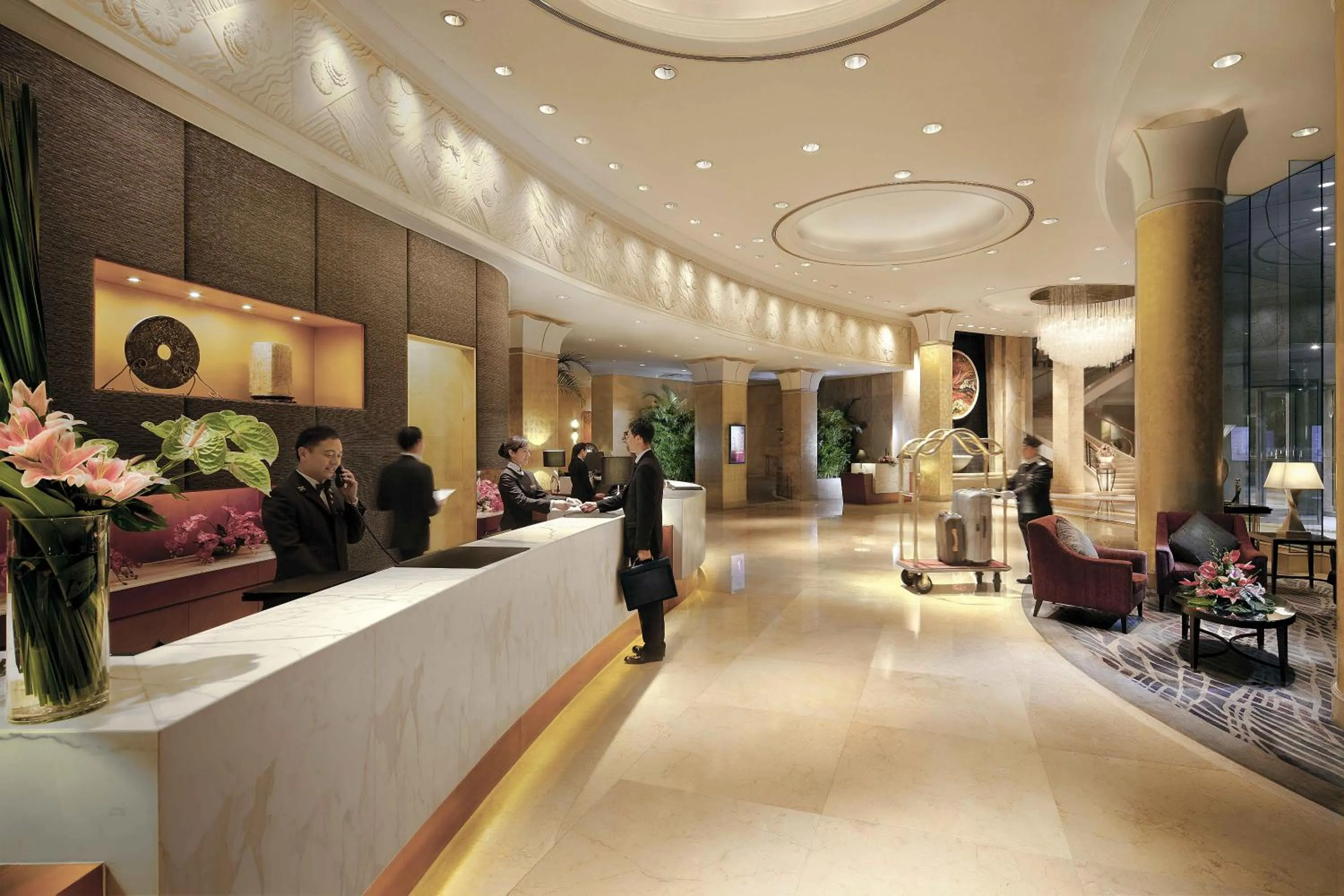 Lobby or reception in Lakeview Xuanwu Hotel