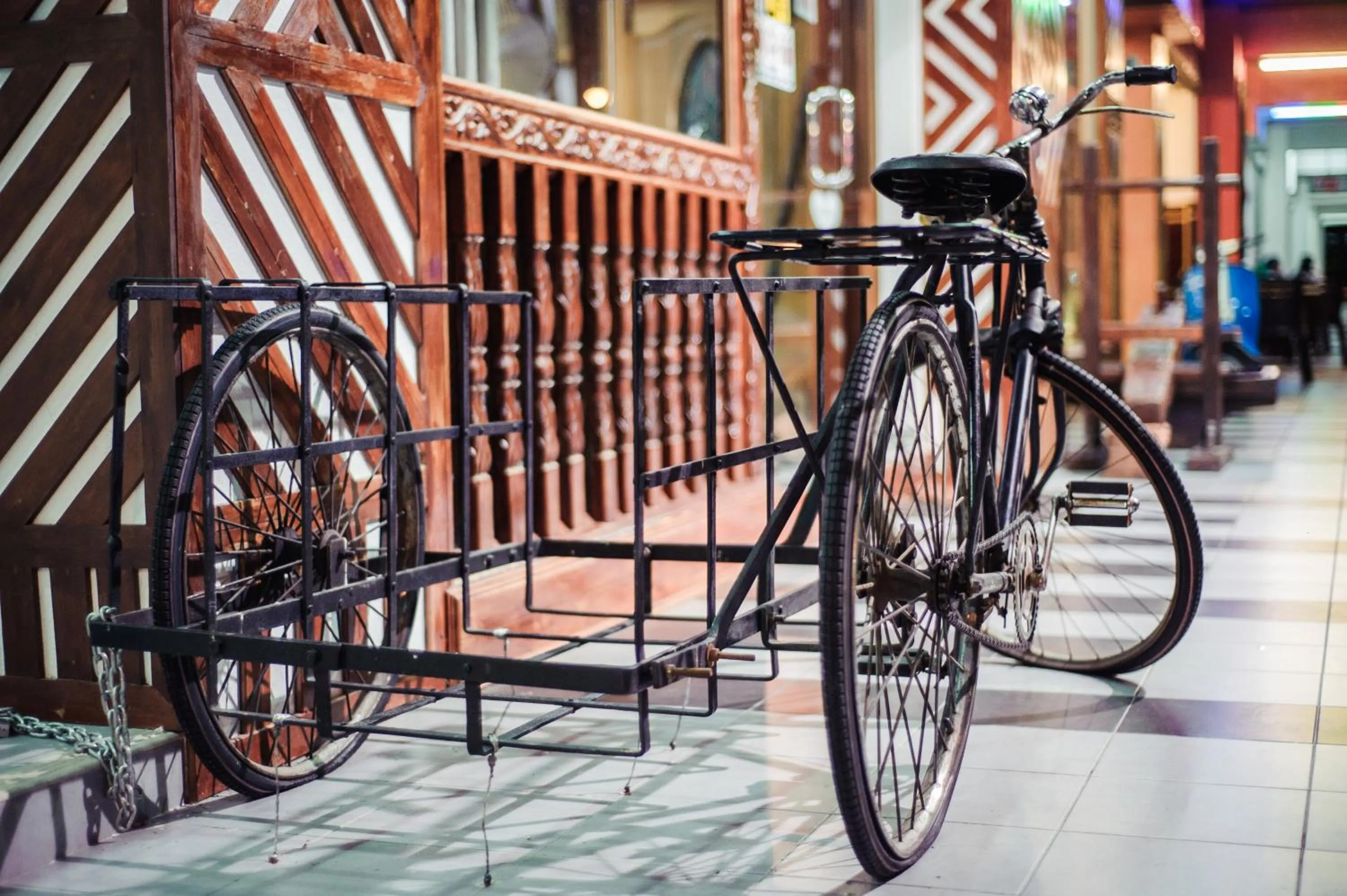 Decorative detail in Wan Alyasa Hotel