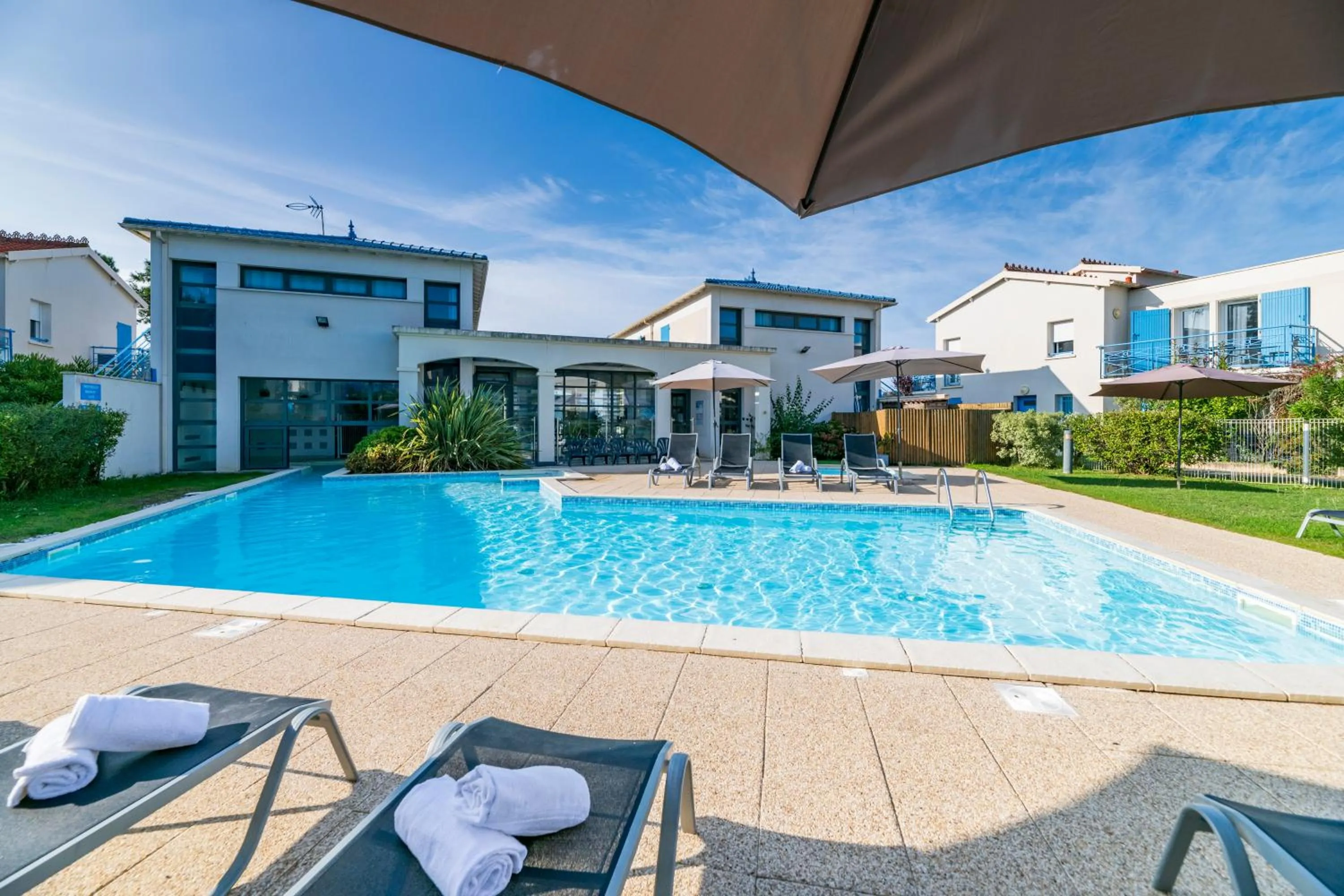 Pool view in Lagrange Vacances Les Carrelets
