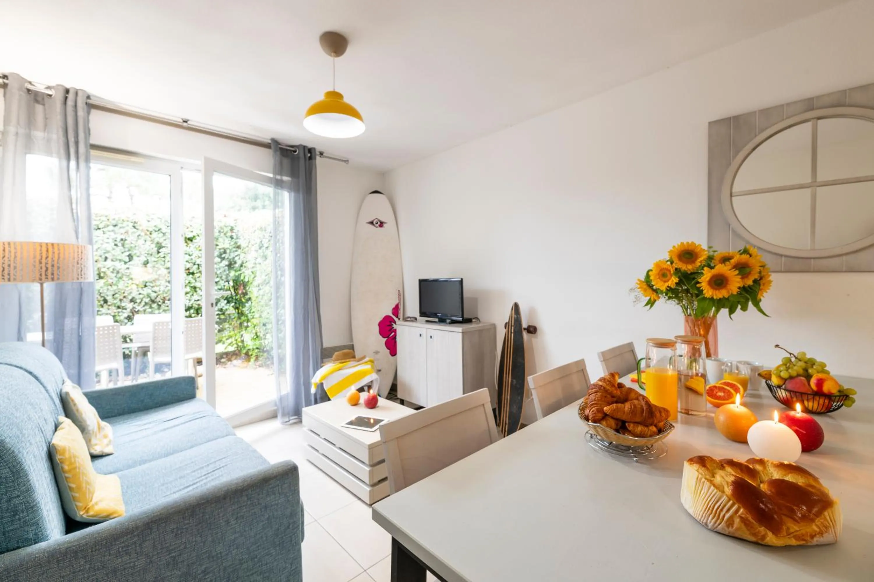 Living room in Lagrange Vacances Les Carrelets