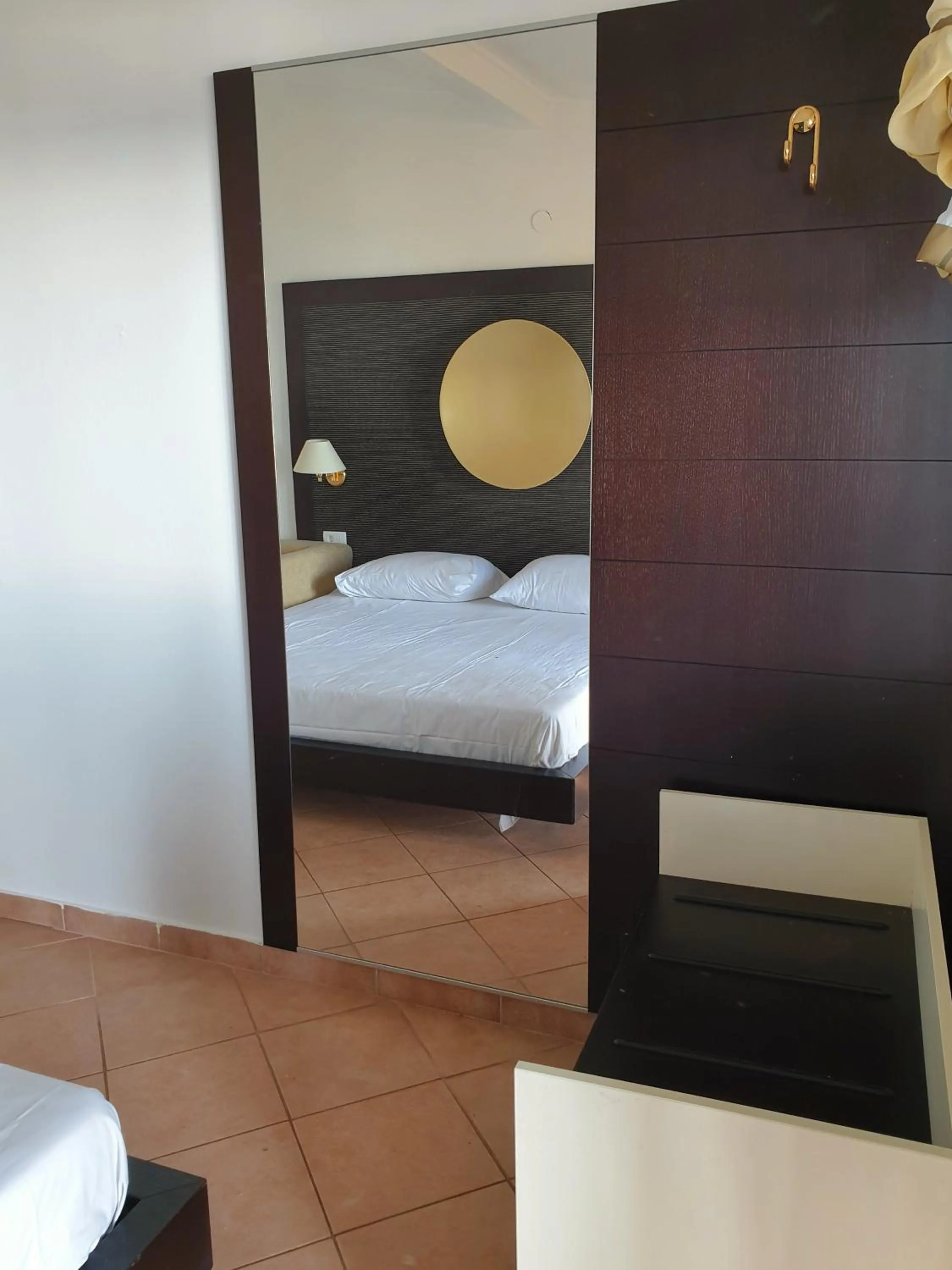 Bed in Family Bungalow Pineta