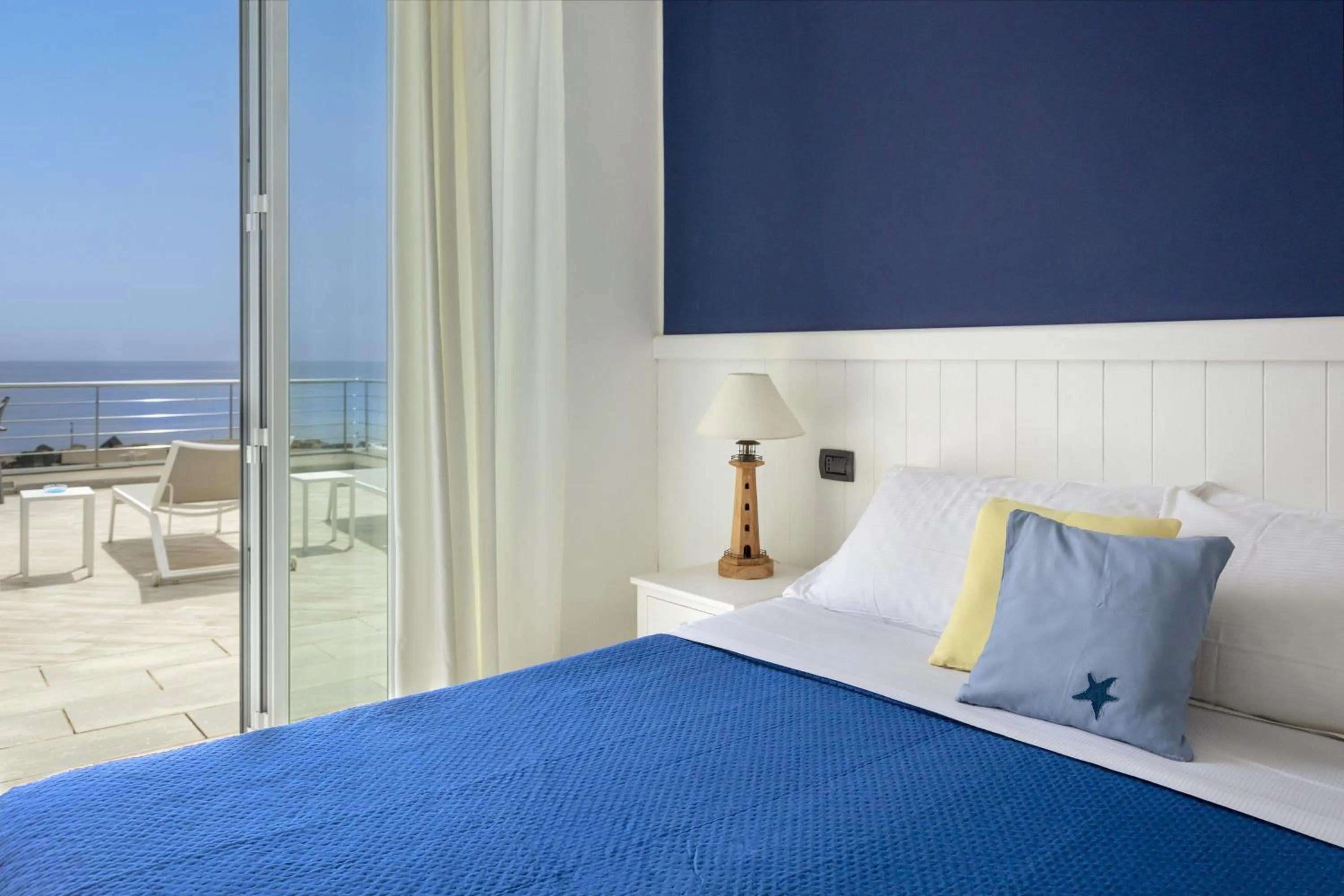 View (from property/room), Bed in Residence Stella Marina