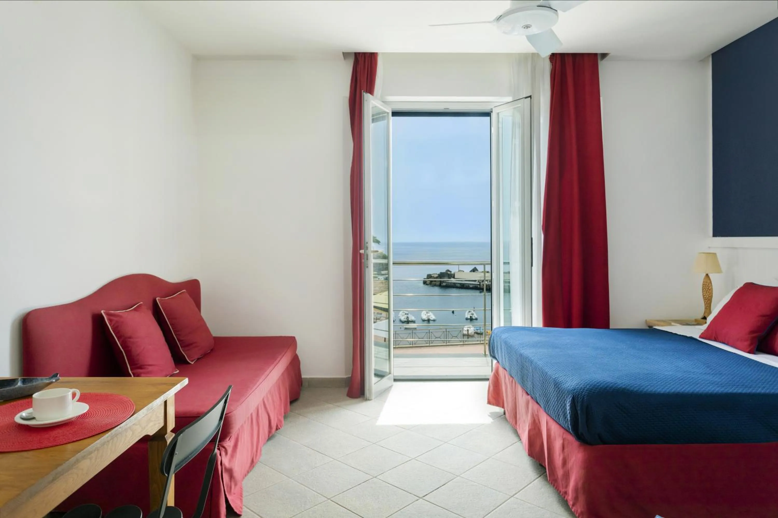 View (from property/room), Bed in Residence Stella Marina