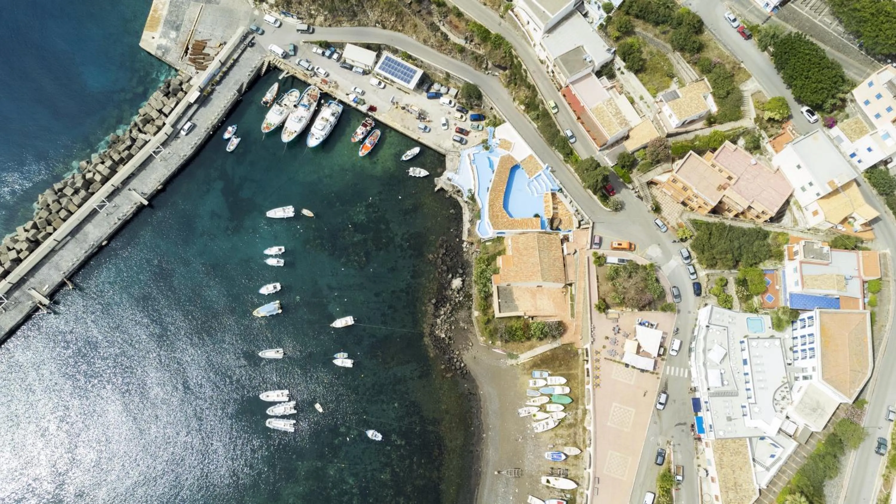 Bird's eye view in Residence Stella Marina