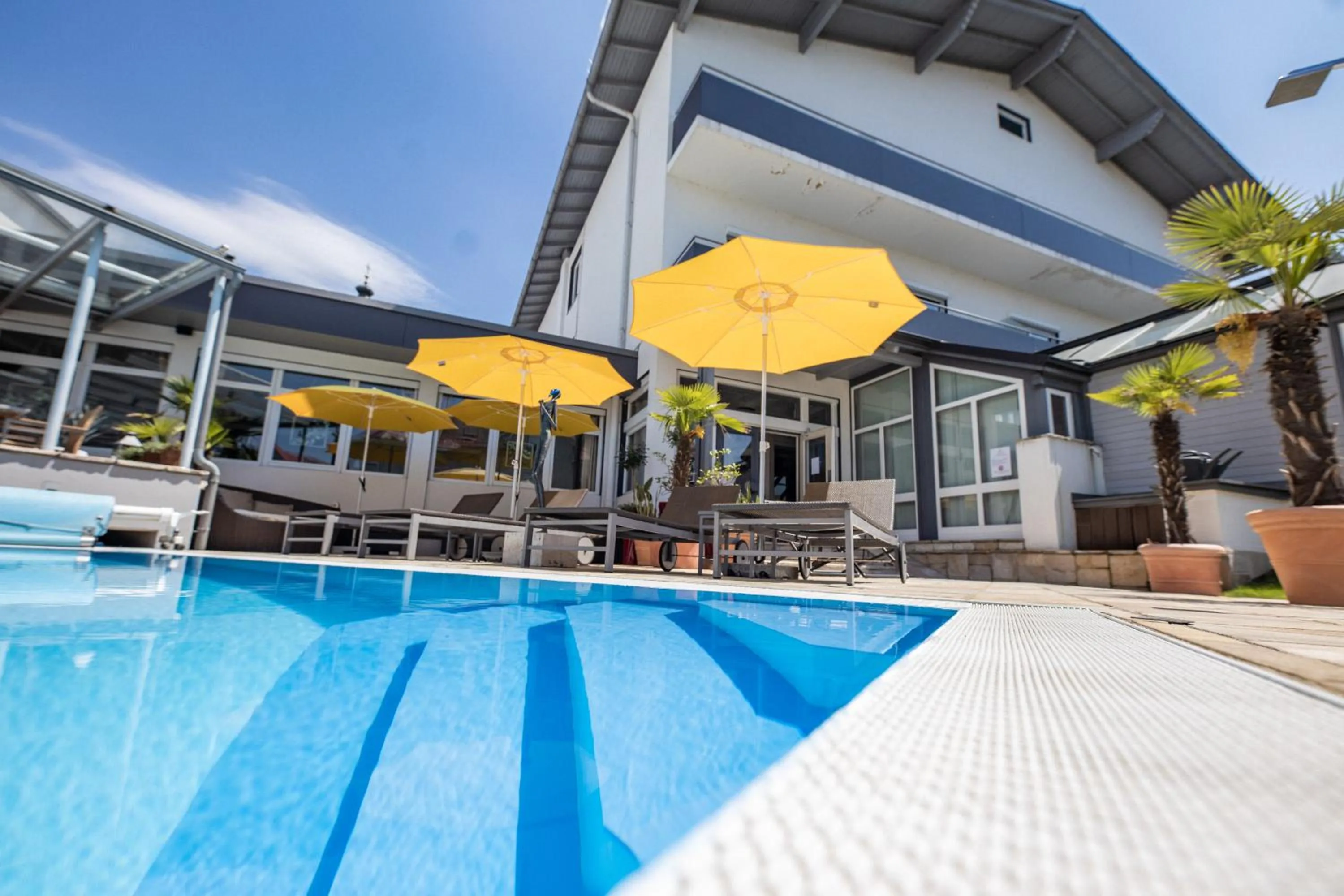 Property building in Hotel Landliebe