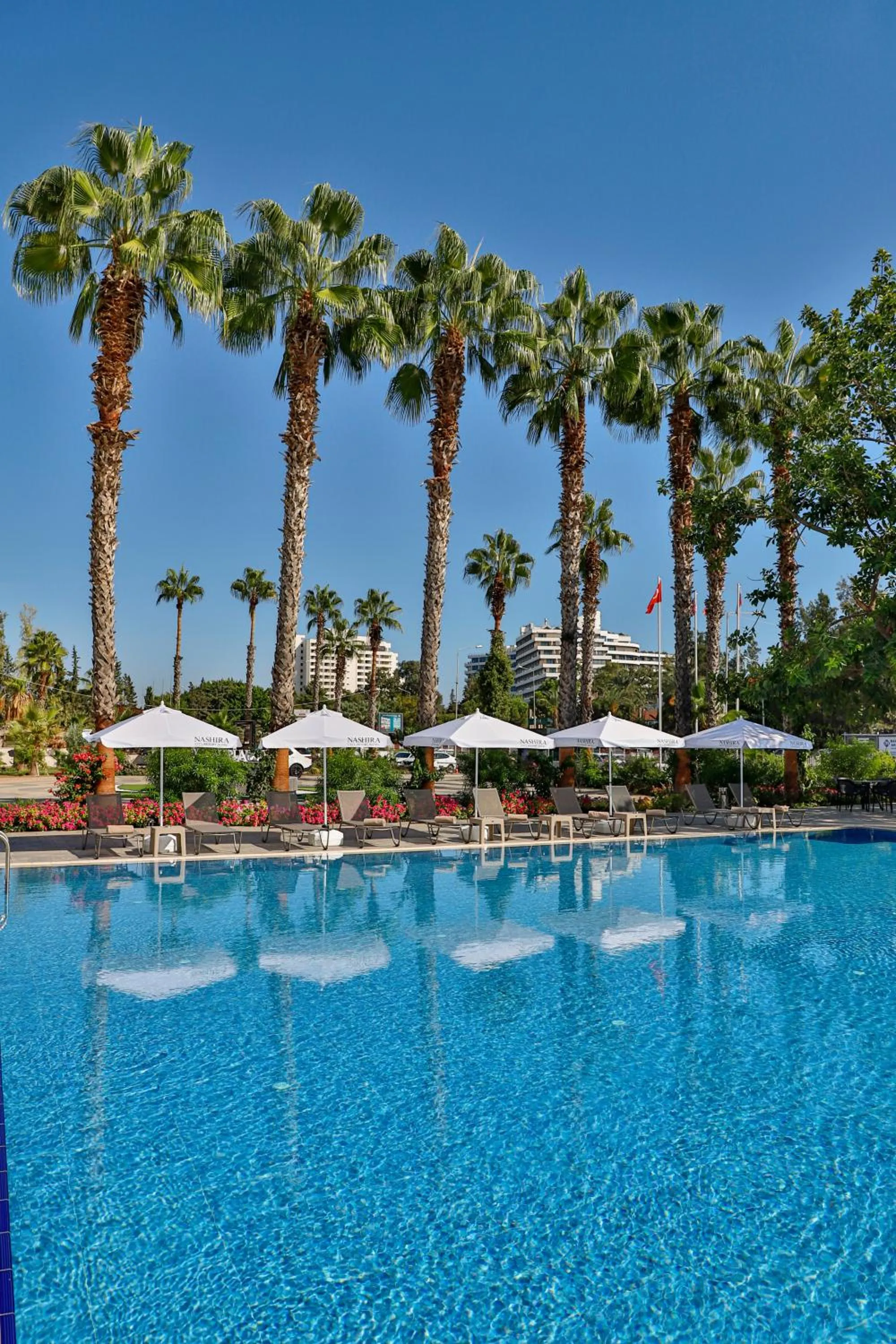 Pool view in Nashira City Resort Hotel