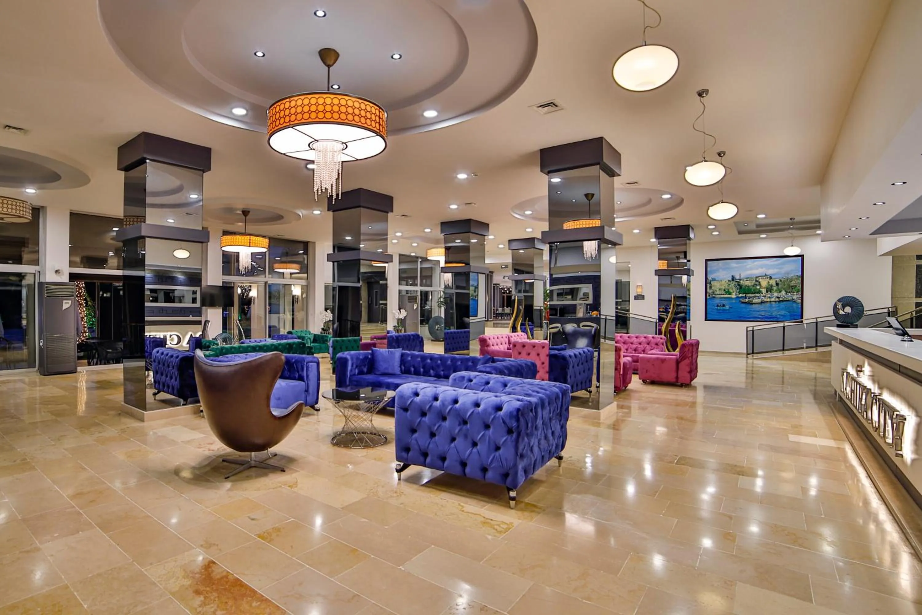 Lobby or reception in Nashira City Resort Hotel