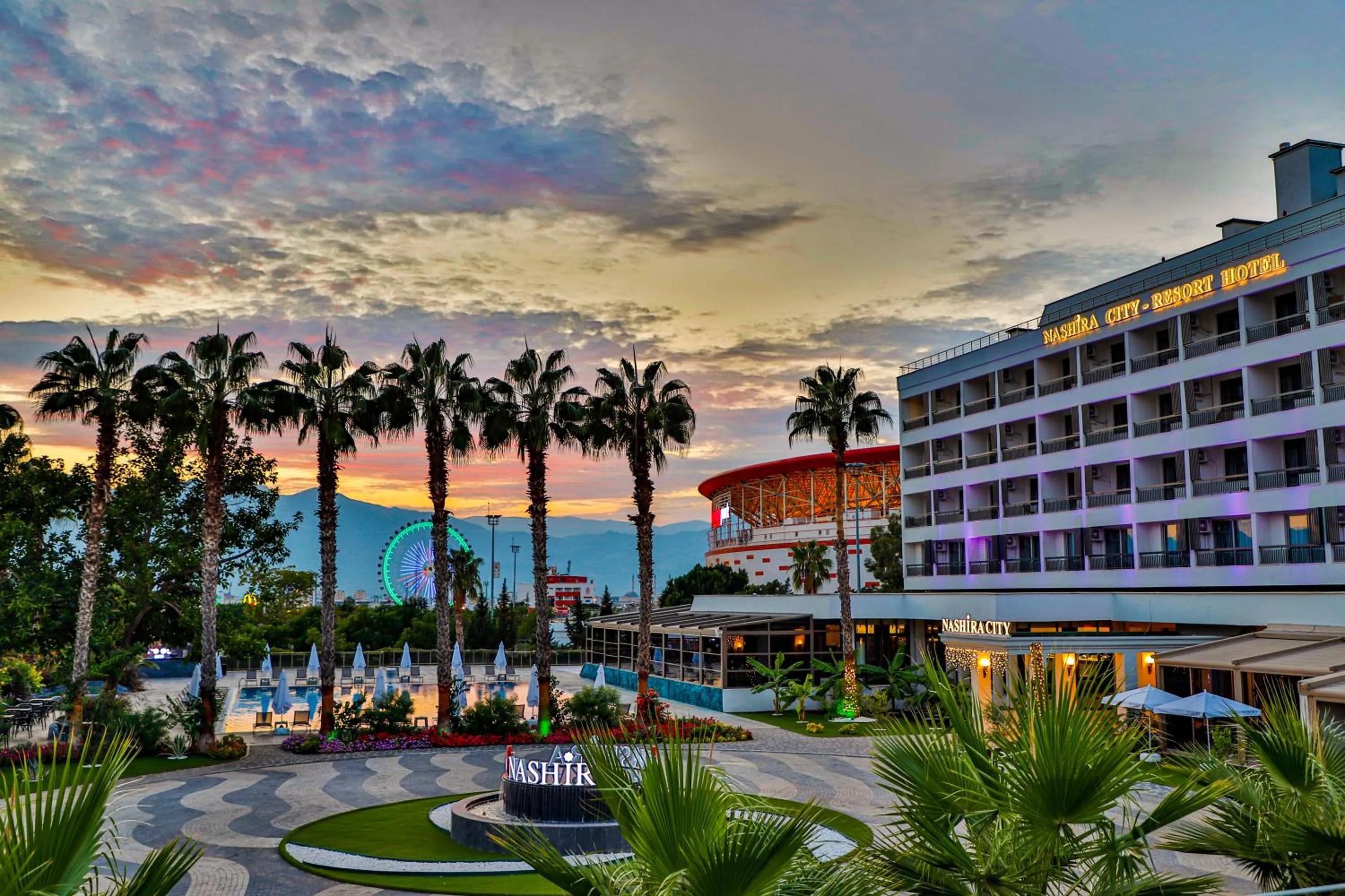 Property building in Nashira City Resort Hotel