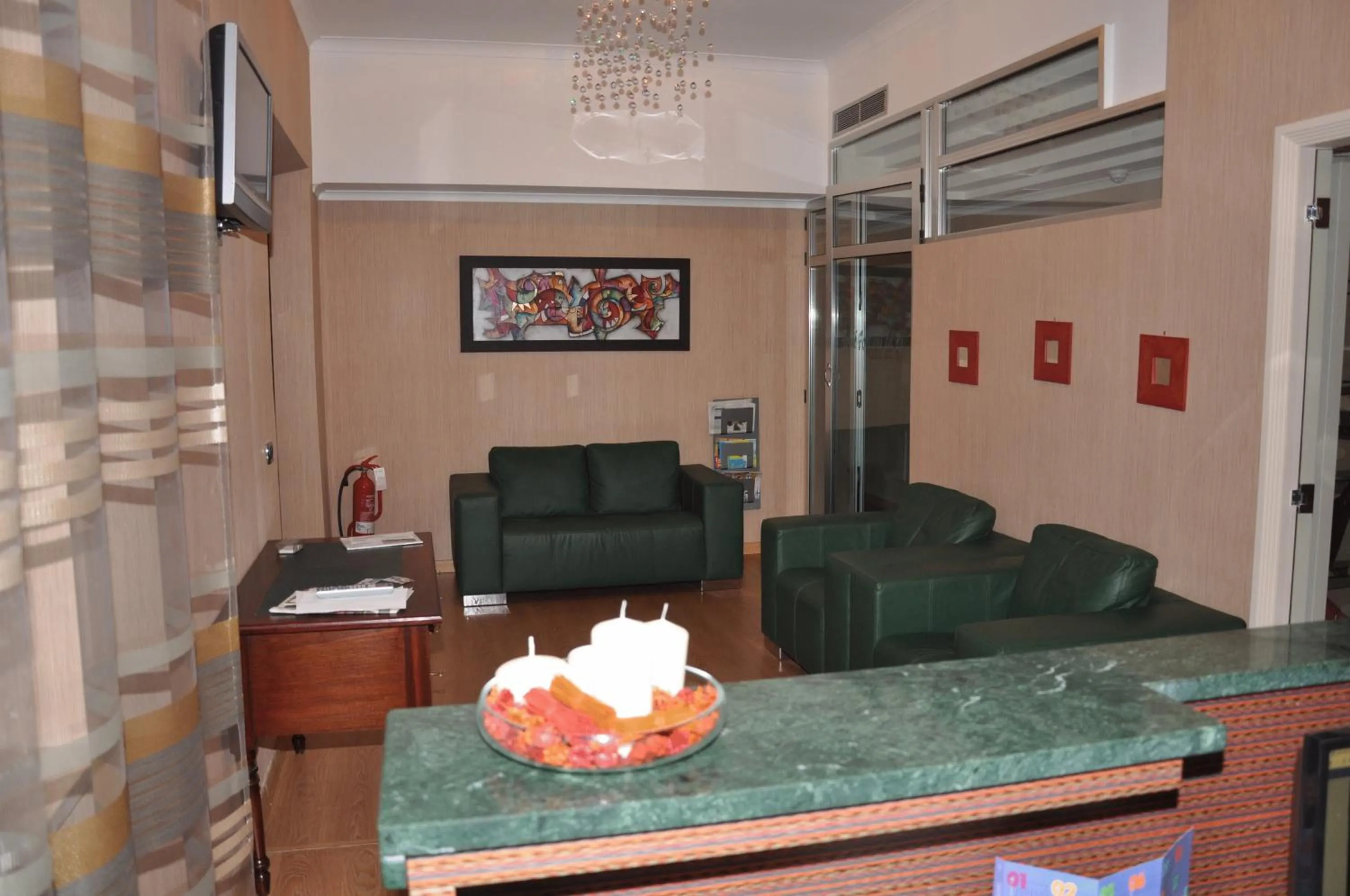 Lobby or reception in Hotel Fontana Del Re