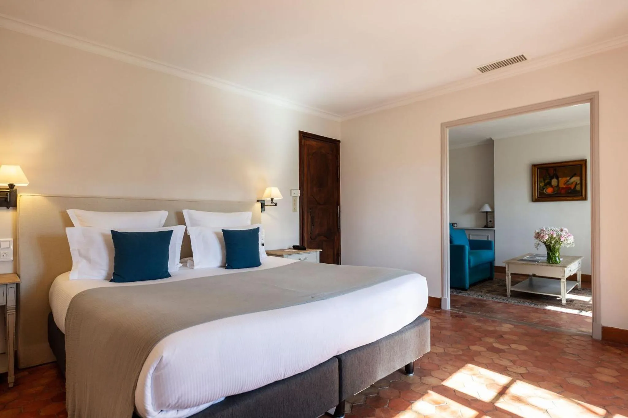 Bed in Hôtel - Restaurant & Spa La Magdeleine - Mathias Dandine