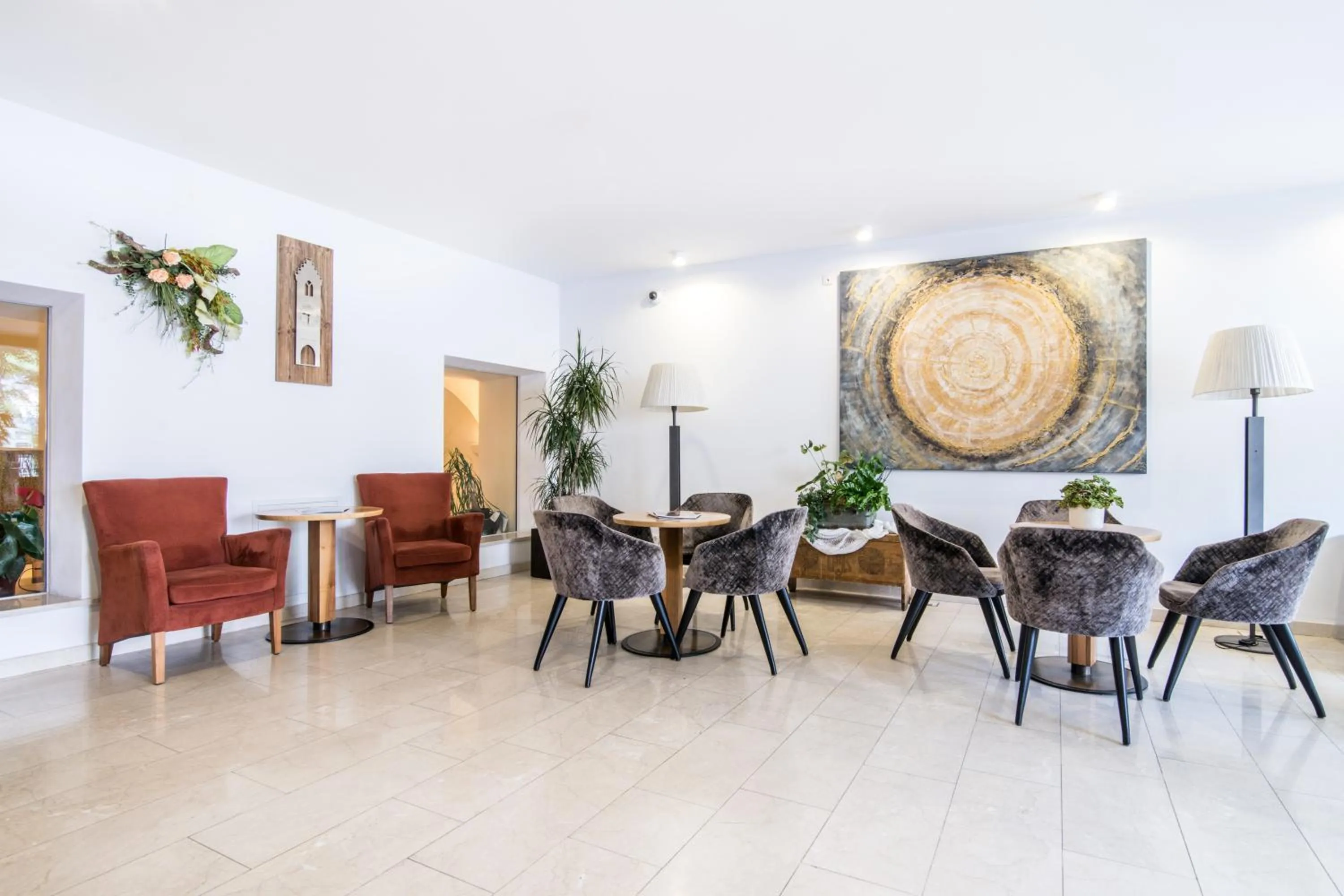 Lobby or reception in Hotel Mondschein