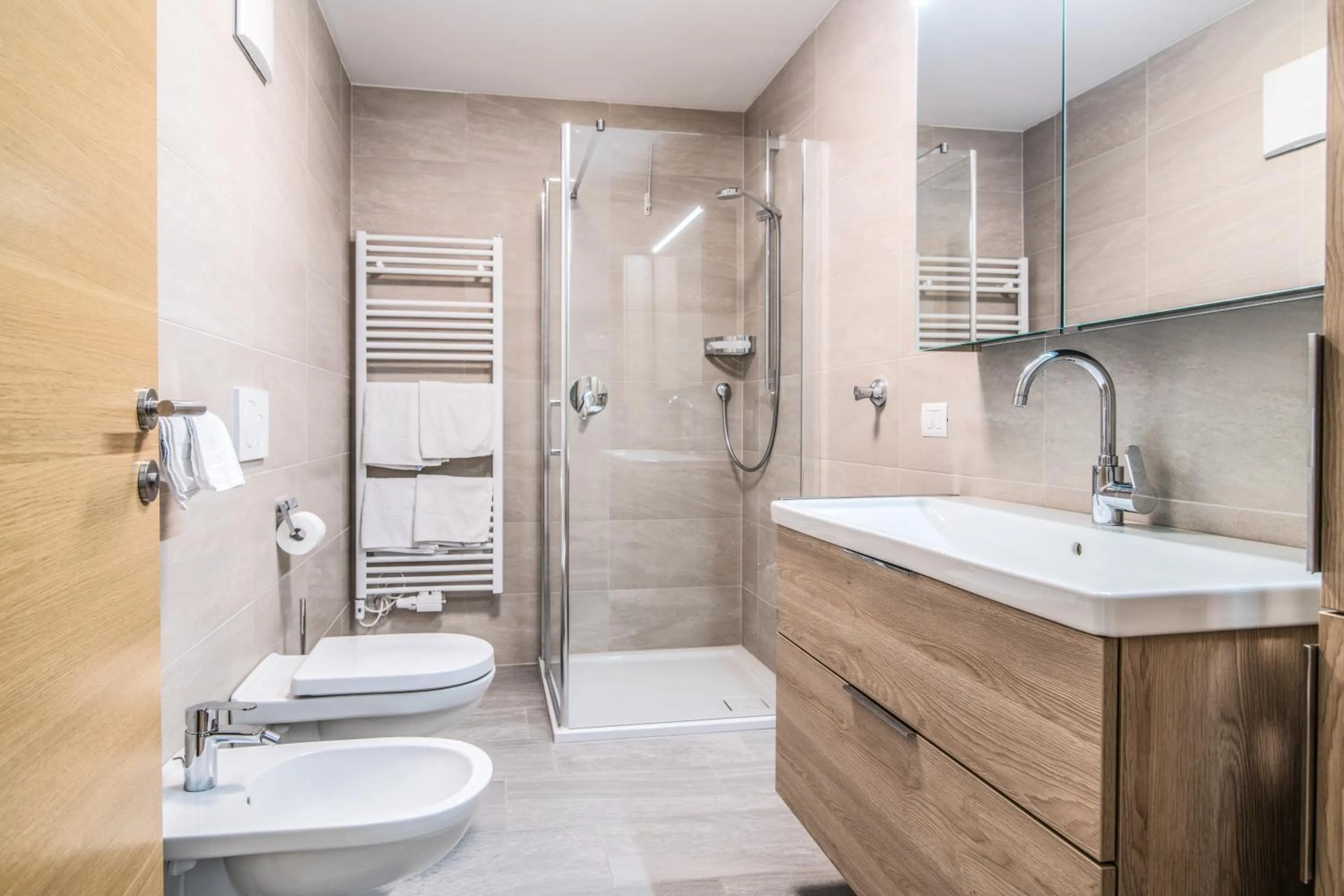 Bathroom in Hotel Mondschein