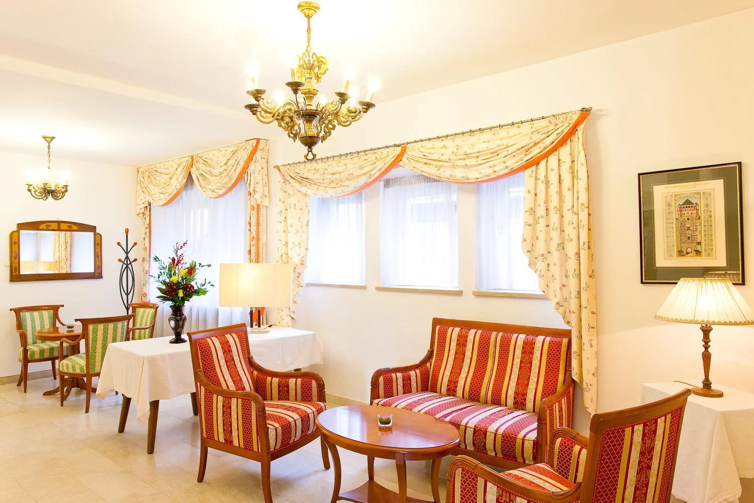 Lounge or bar in Hotel Mondschein