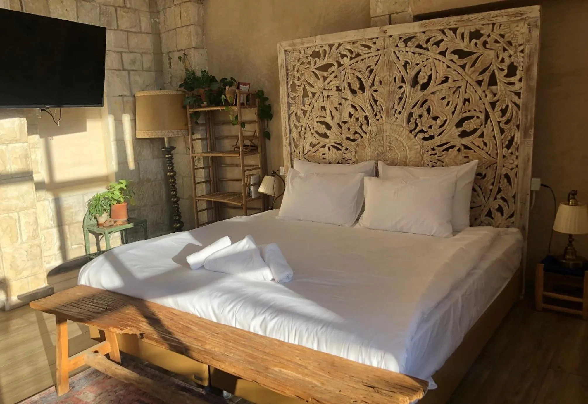 Bed in Beit Oren Hotel