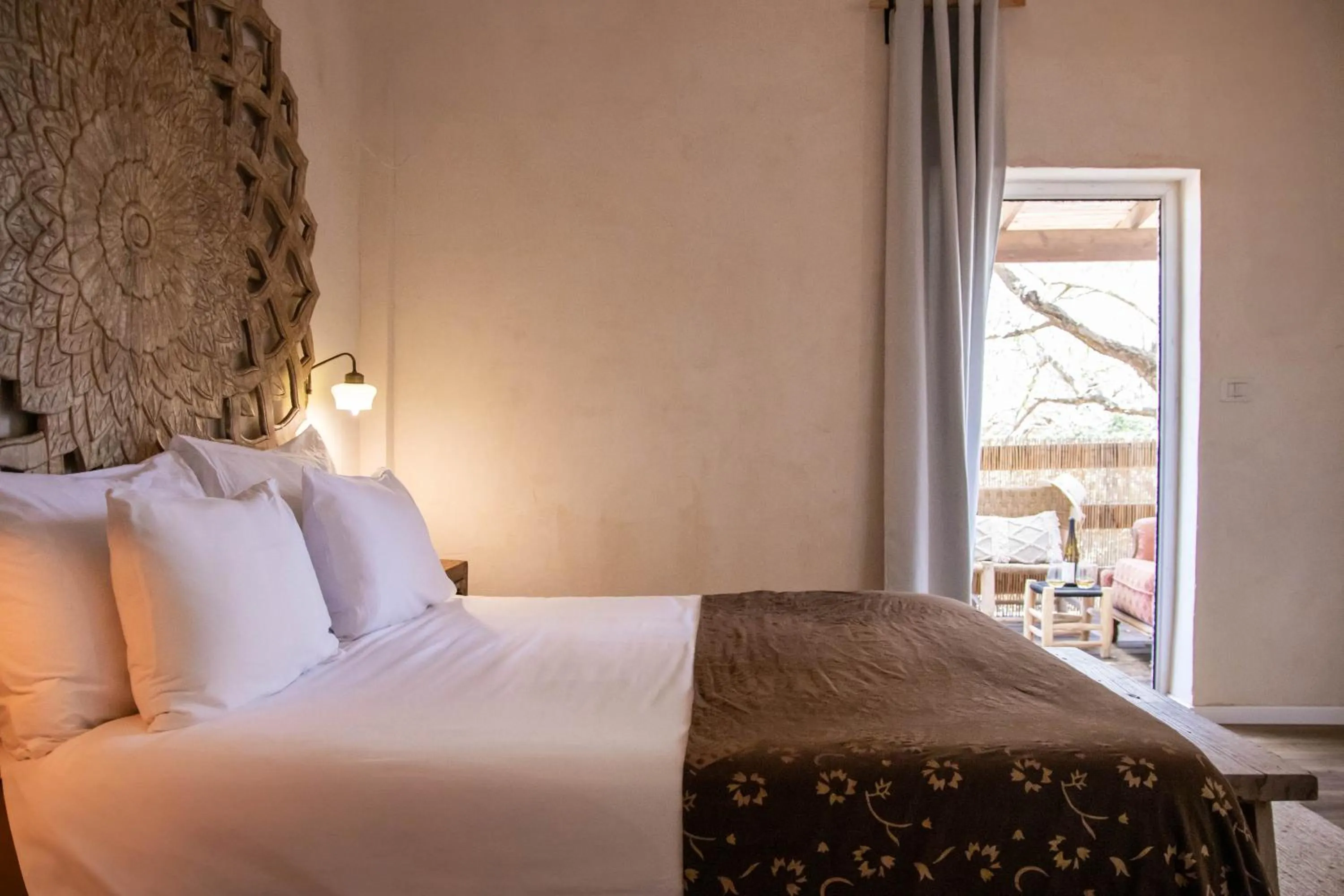 Bedroom, Bed in Beit Oren Hotel