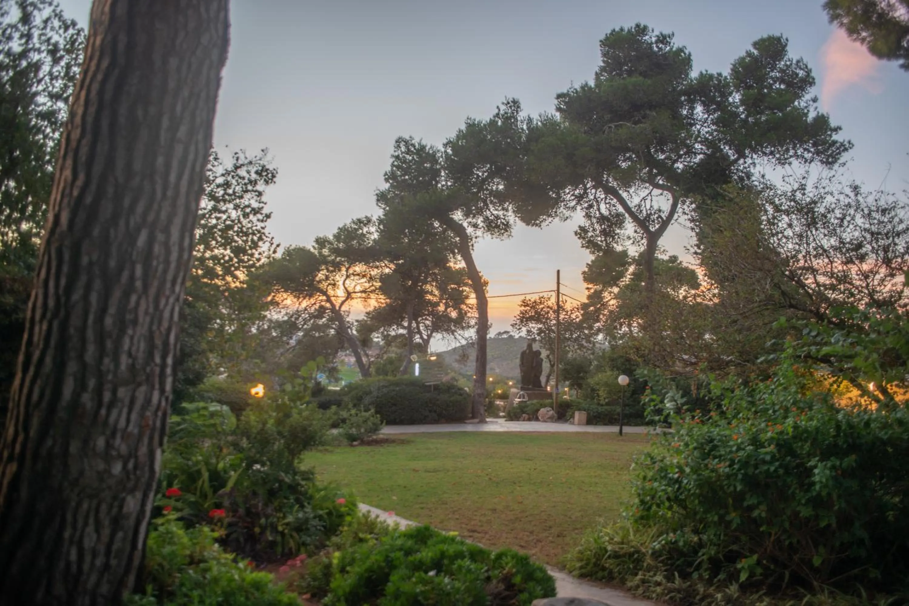 Garden in Beit Oren Hotel