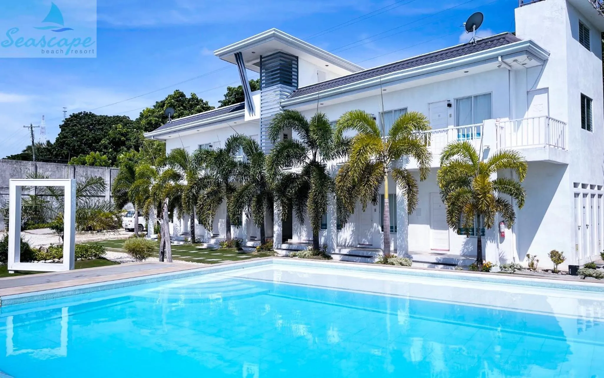 Garden in Seascape Beach Resort Oslob