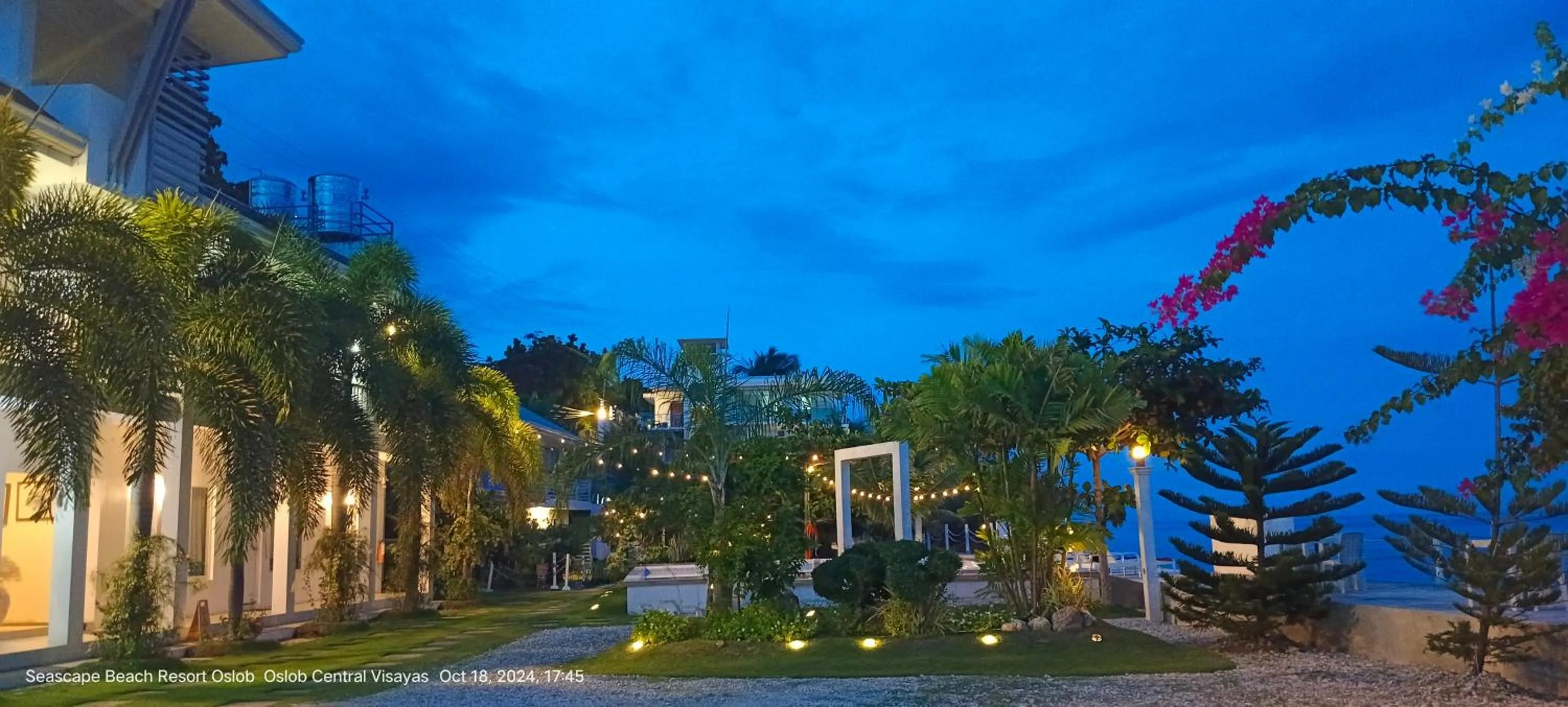 Property building in Seascape Beach Resort Oslob
